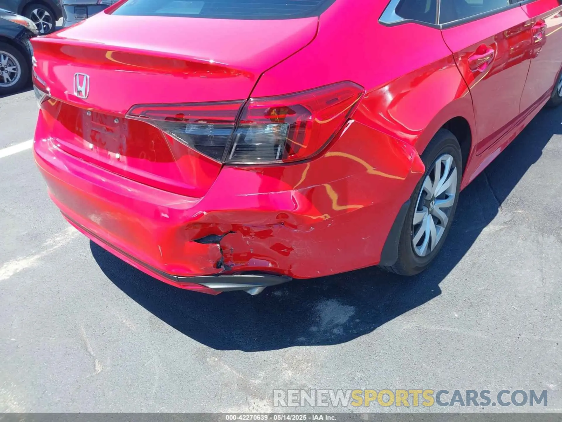 6 Photograph of a damaged car 2HGFE2F2XRH544676 HONDA CIVIC 2024