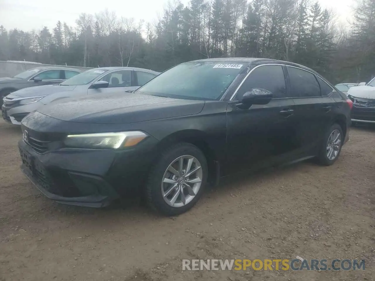 1 Photograph of a damaged car 2HGFE2F30RH117659 HONDA CIVIC 2024