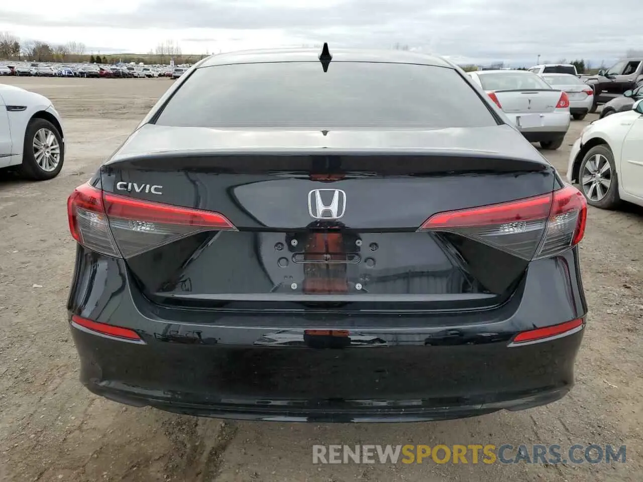 6 Photograph of a damaged car 2HGFE2F34RH113615 HONDA CIVIC 2024