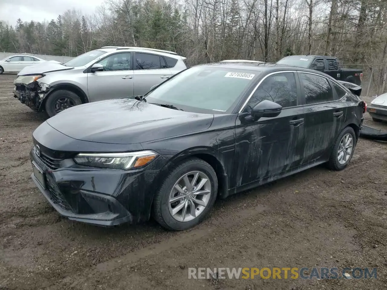 1 Photograph of a damaged car 2HGFE2F3XRH102005 HONDA CIVIC 2024