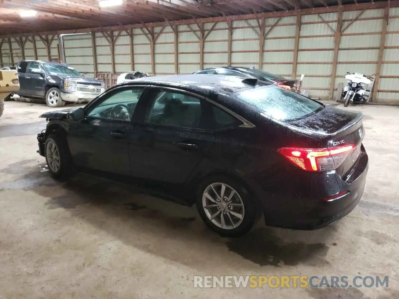2 Photograph of a damaged car 2HGFE2F3XRH109827 HONDA CIVIC 2024