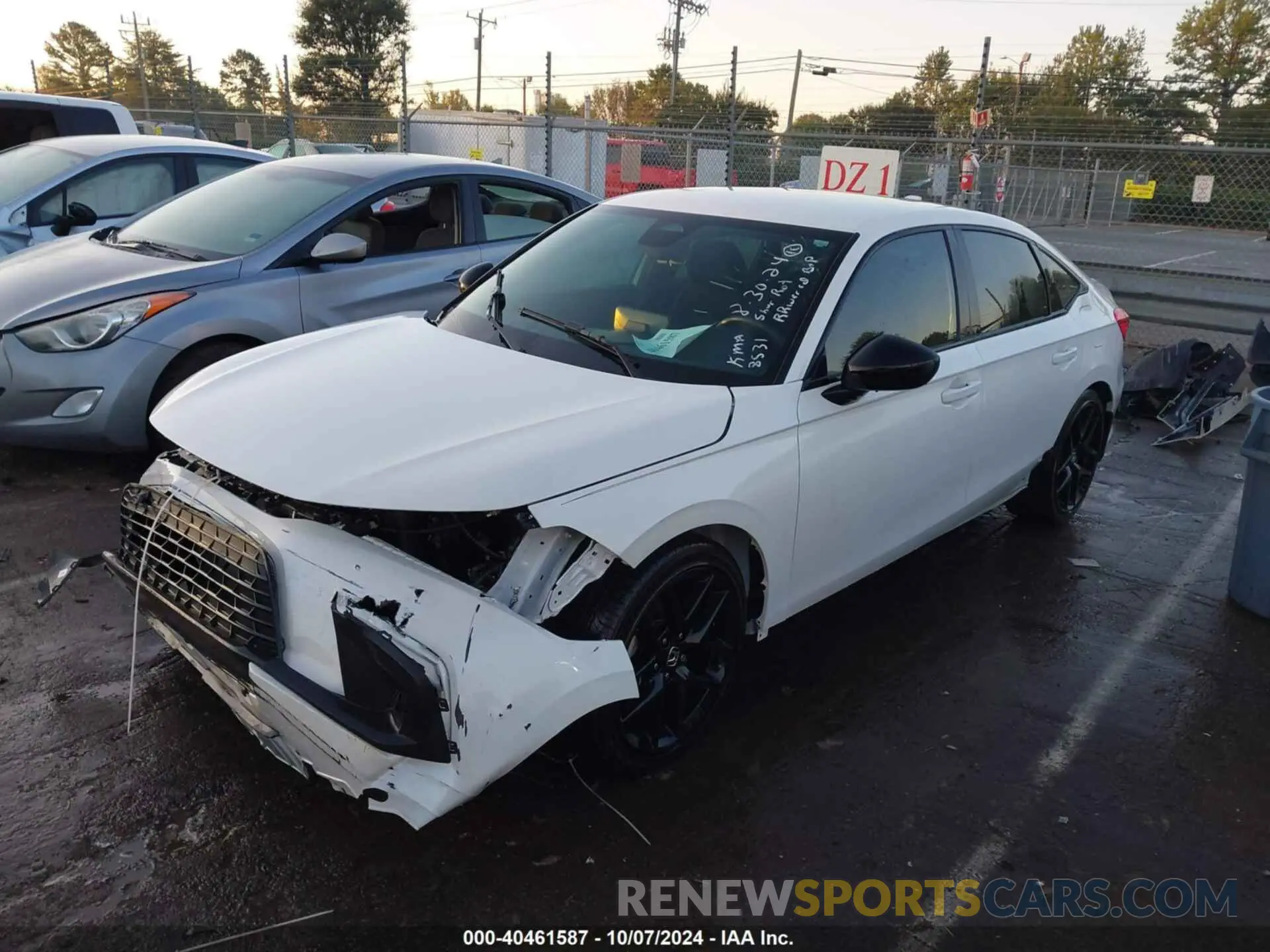 2 Photograph of a damaged car 2HGFE2F50RH511583 HONDA CIVIC 2024