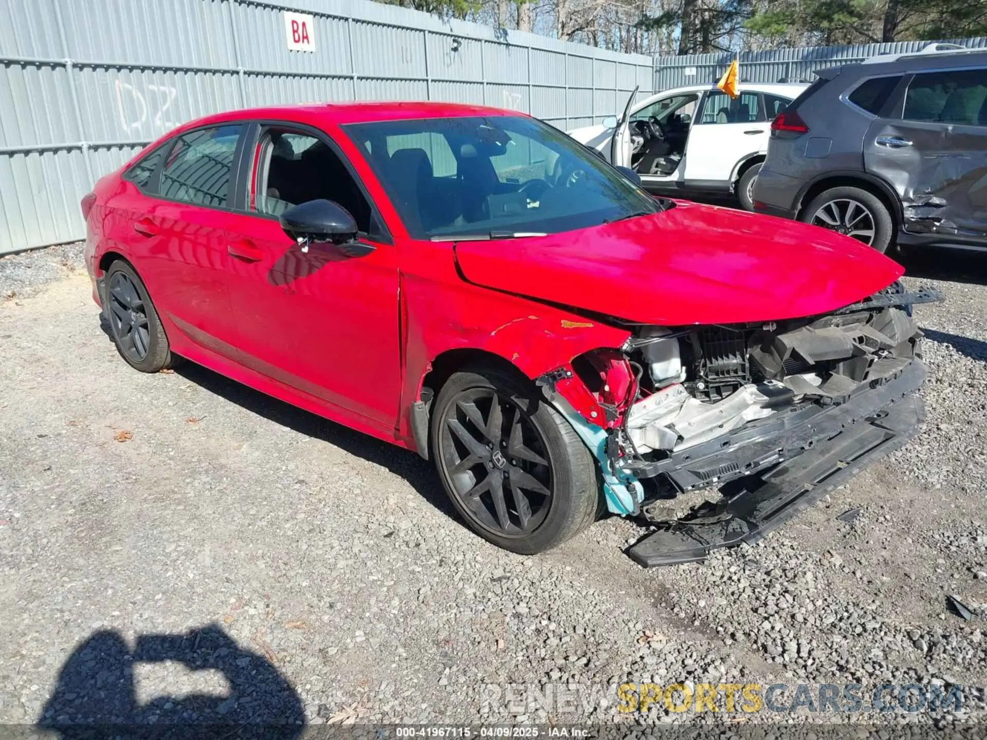 1 Photograph of a damaged car 2HGFE2F50RH513043 HONDA CIVIC 2024