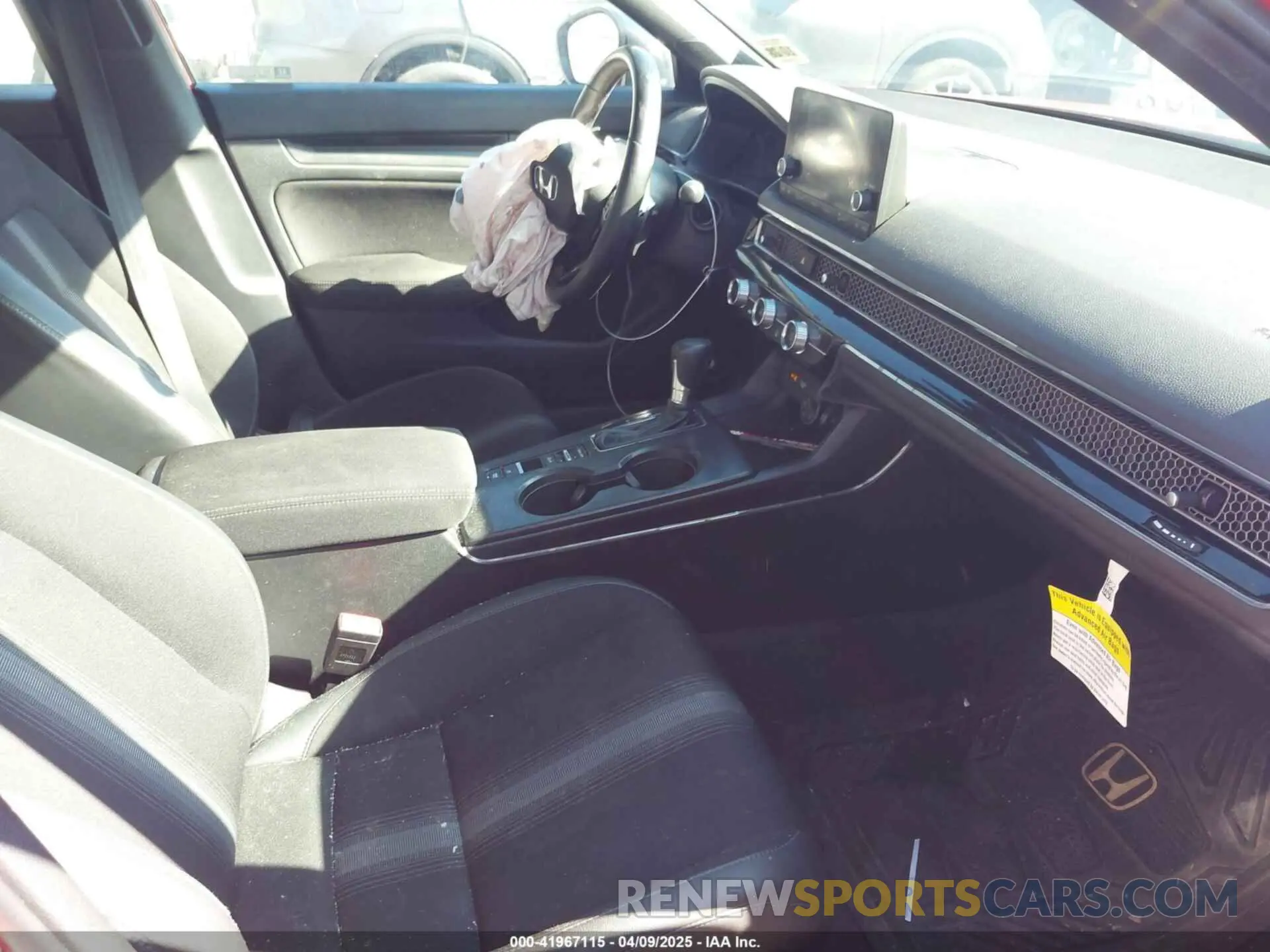5 Photograph of a damaged car 2HGFE2F50RH513043 HONDA CIVIC 2024