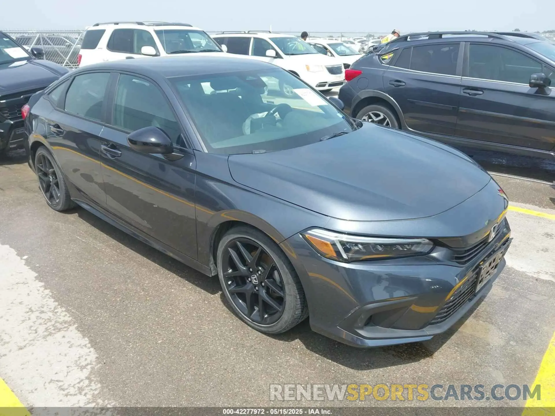 1 Photograph of a damaged car 2HGFE2F50RH513754 HONDA CIVIC 2024