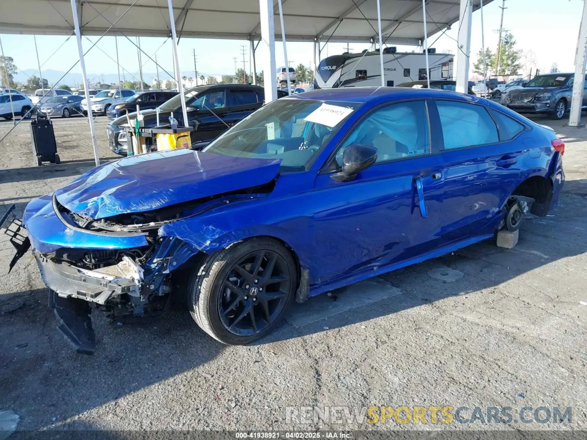 2 Photograph of a damaged car 2HGFE2F50RH517299 HONDA CIVIC 2024