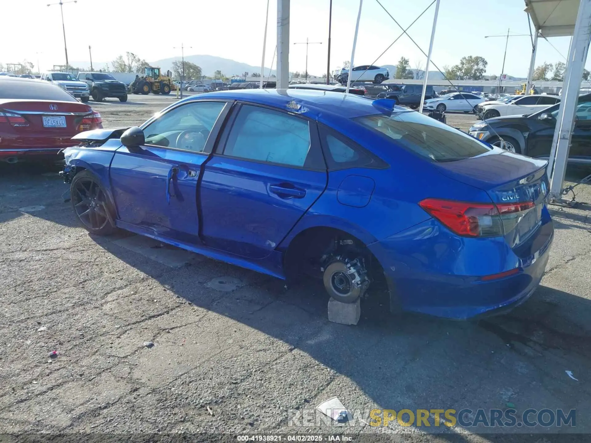 3 Photograph of a damaged car 2HGFE2F50RH517299 HONDA CIVIC 2024