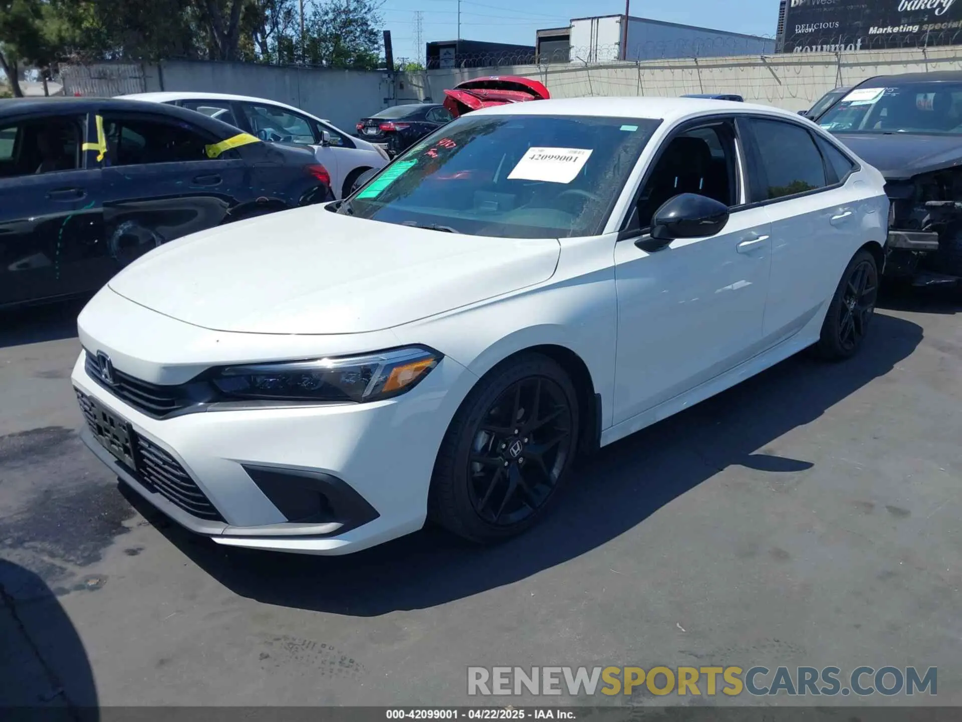 2 Photograph of a damaged car 2HGFE2F50RH518677 HONDA CIVIC 2024