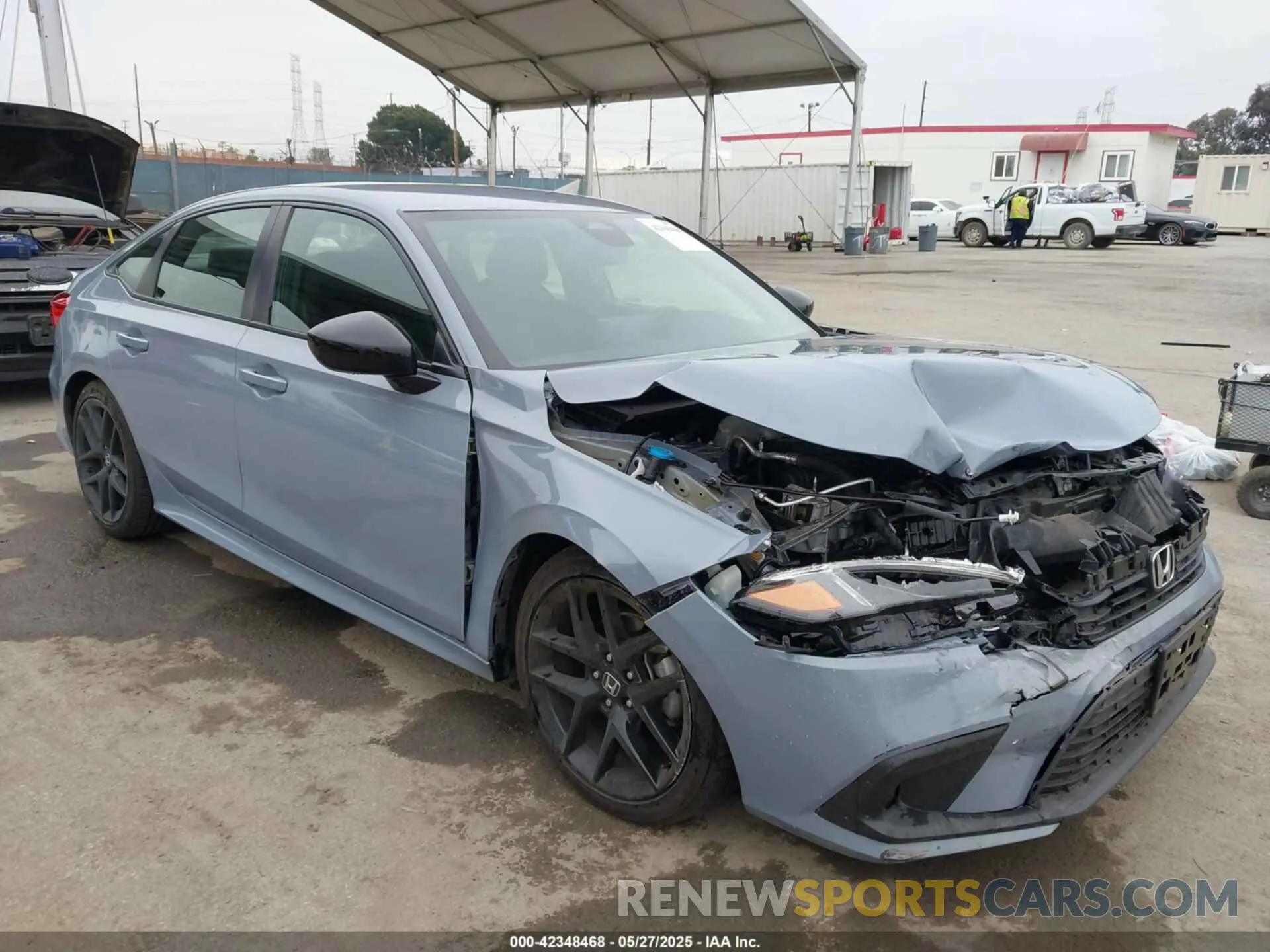 1 Photograph of a damaged car 2HGFE2F50RH523099 HONDA CIVIC 2024