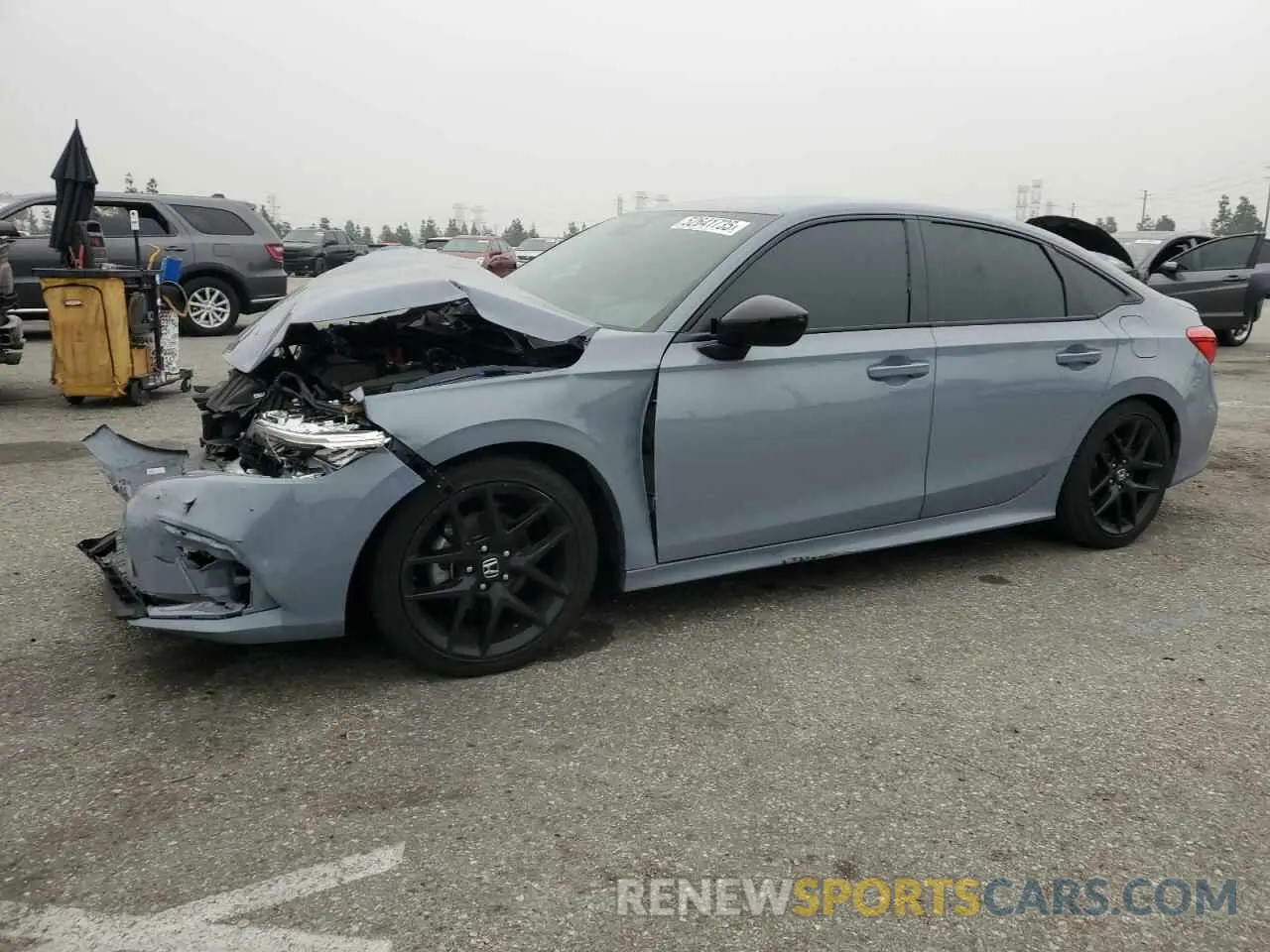 1 Photograph of a damaged car 2HGFE2F50RH527959 HONDA CIVIC 2024