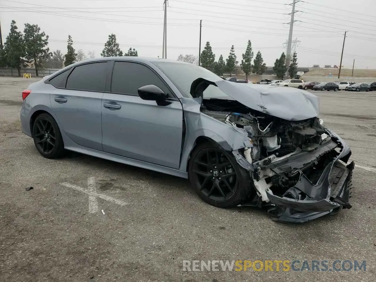 4 Photograph of a damaged car 2HGFE2F50RH527959 HONDA CIVIC 2024