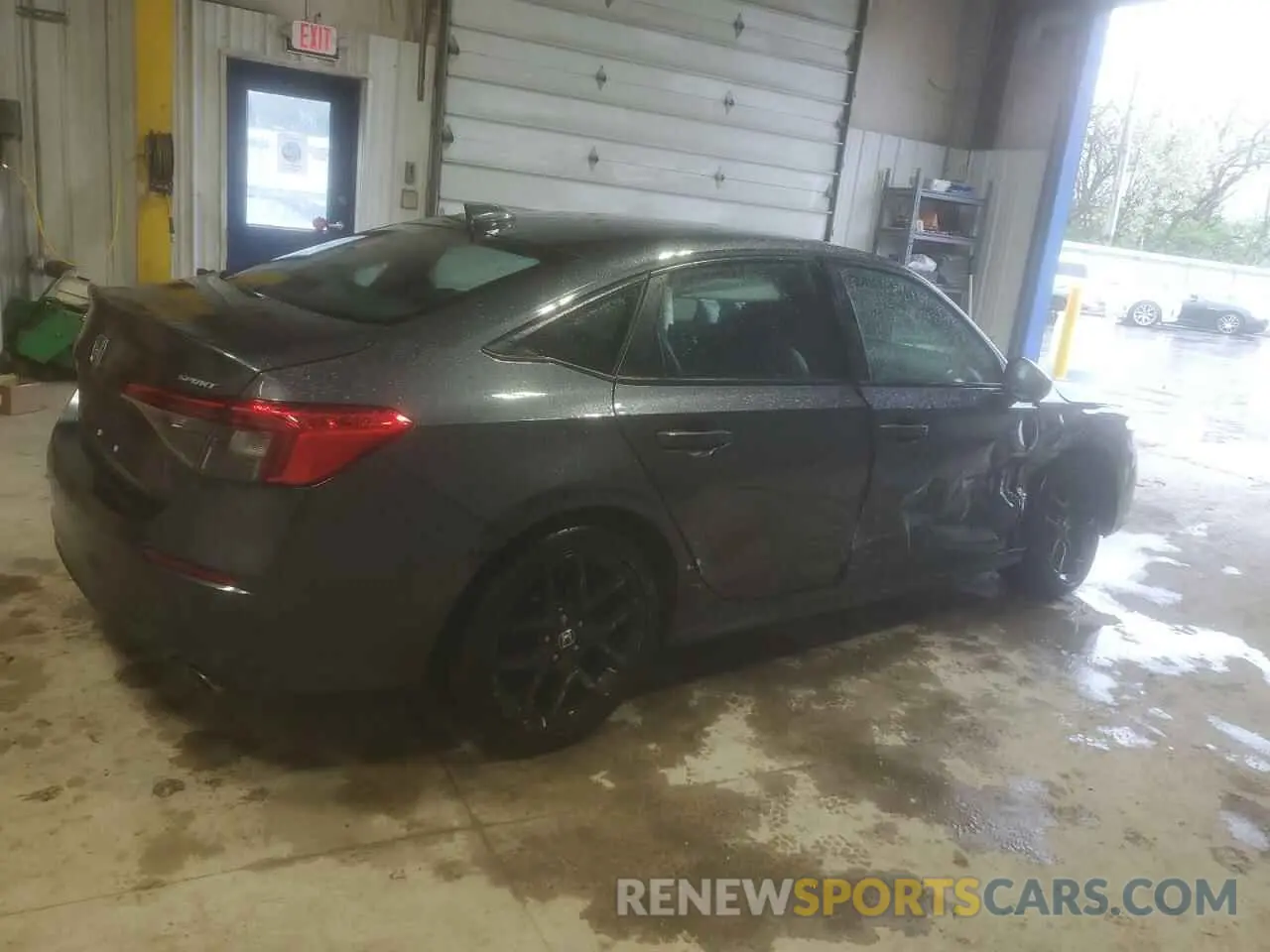 3 Photograph of a damaged car 2HGFE2F50RH543661 HONDA CIVIC 2024