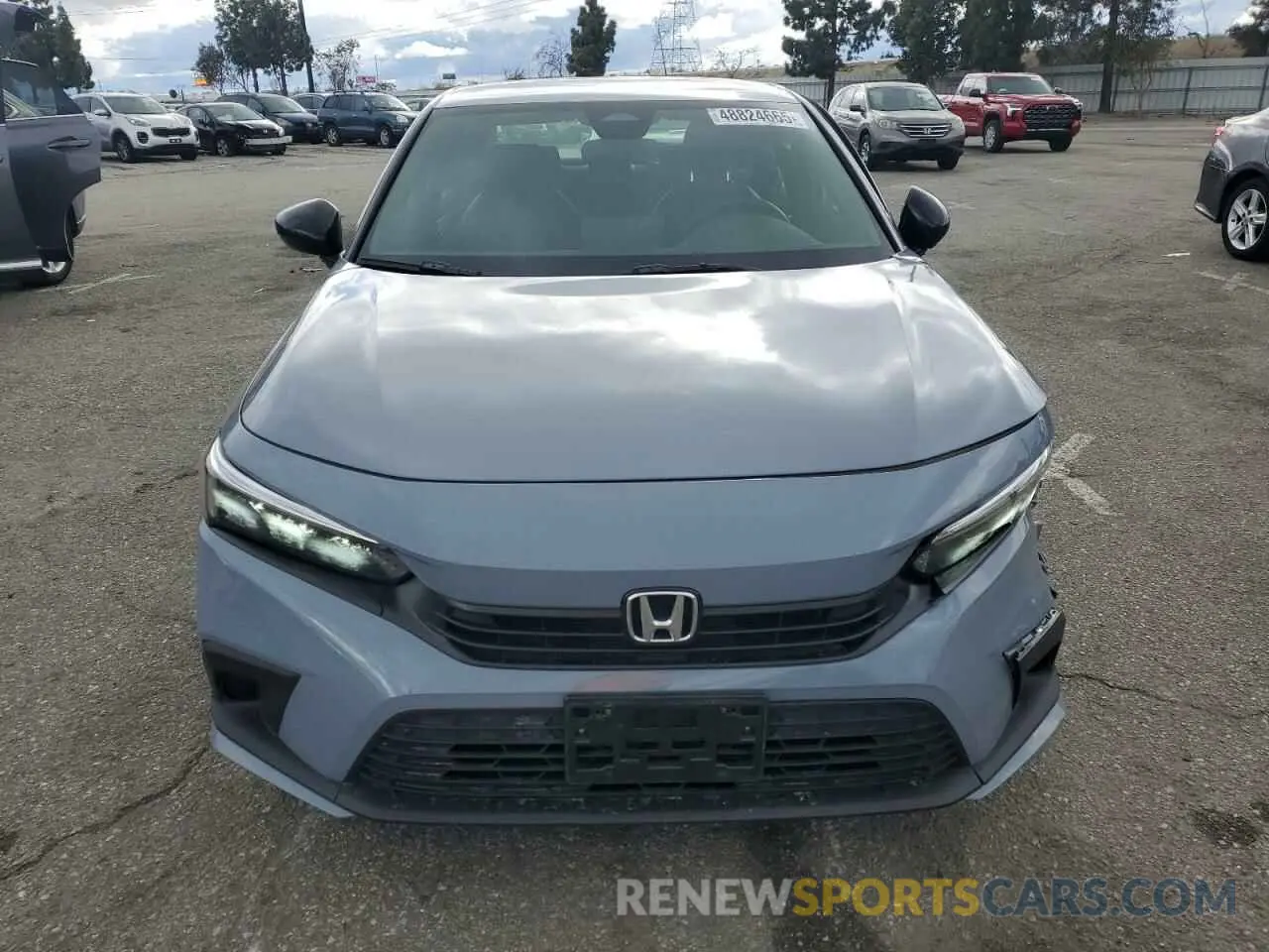 5 Photograph of a damaged car 2HGFE2F50RH545572 HONDA CIVIC 2024