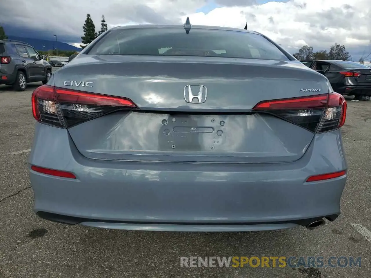 6 Photograph of a damaged car 2HGFE2F50RH545572 HONDA CIVIC 2024