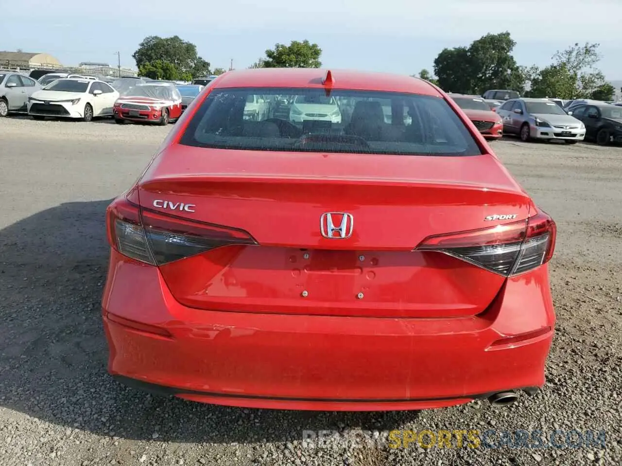 6 Photograph of a damaged car 2HGFE2F50RH551517 HONDA CIVIC 2024