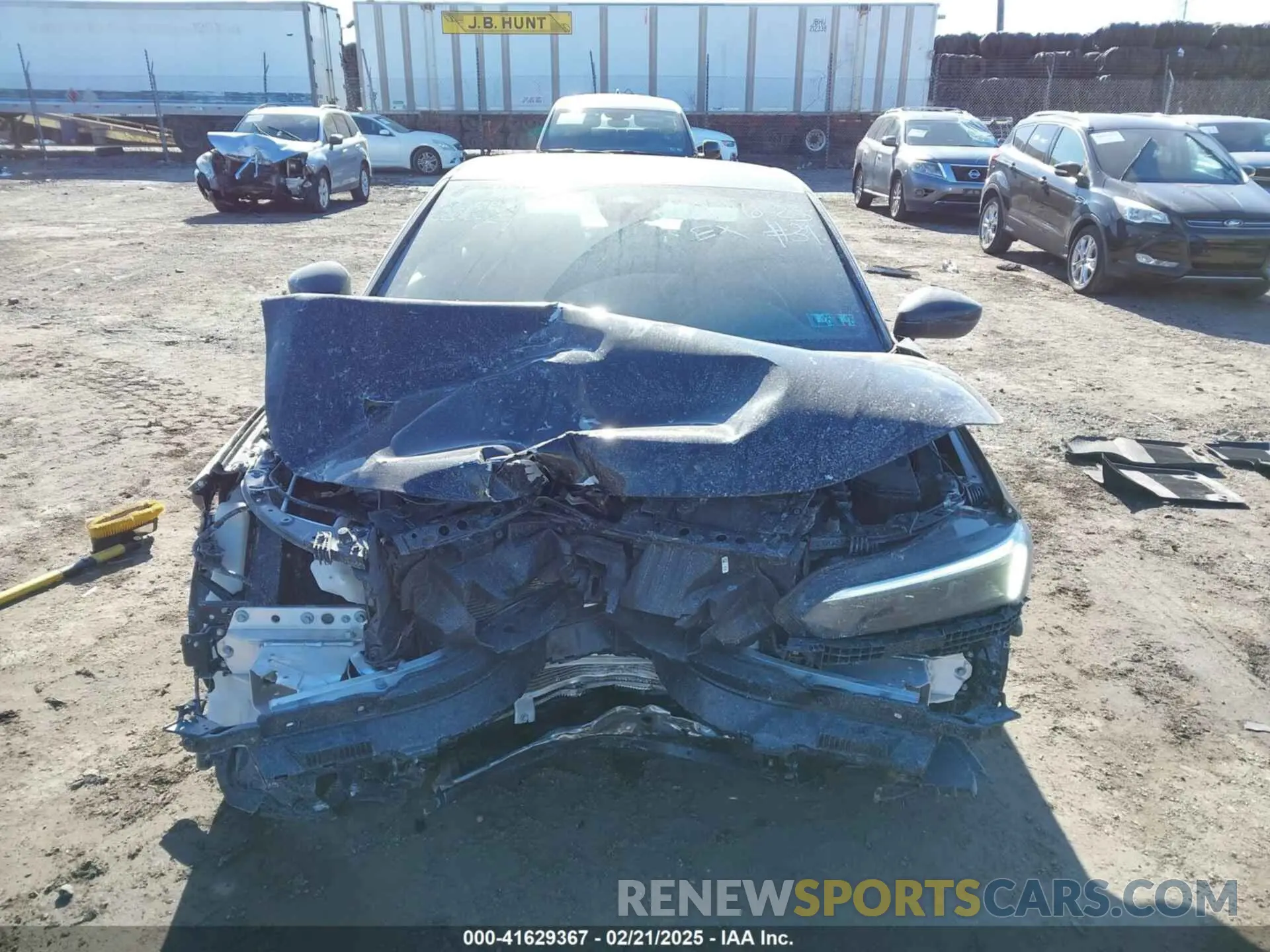 13 Photograph of a damaged car 2HGFE2F50RH563568 HONDA CIVIC 2024