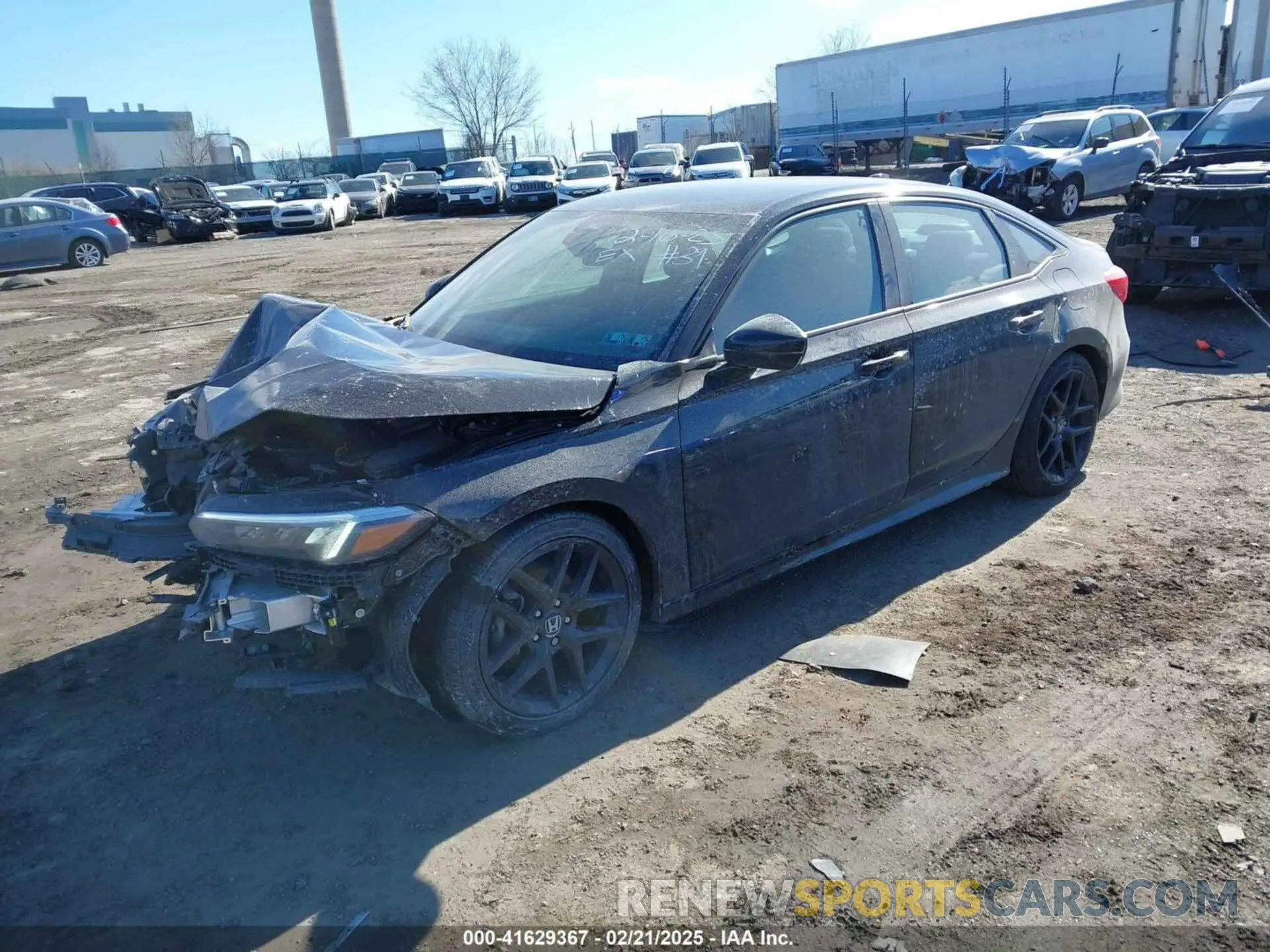 2 Photograph of a damaged car 2HGFE2F50RH563568 HONDA CIVIC 2024
