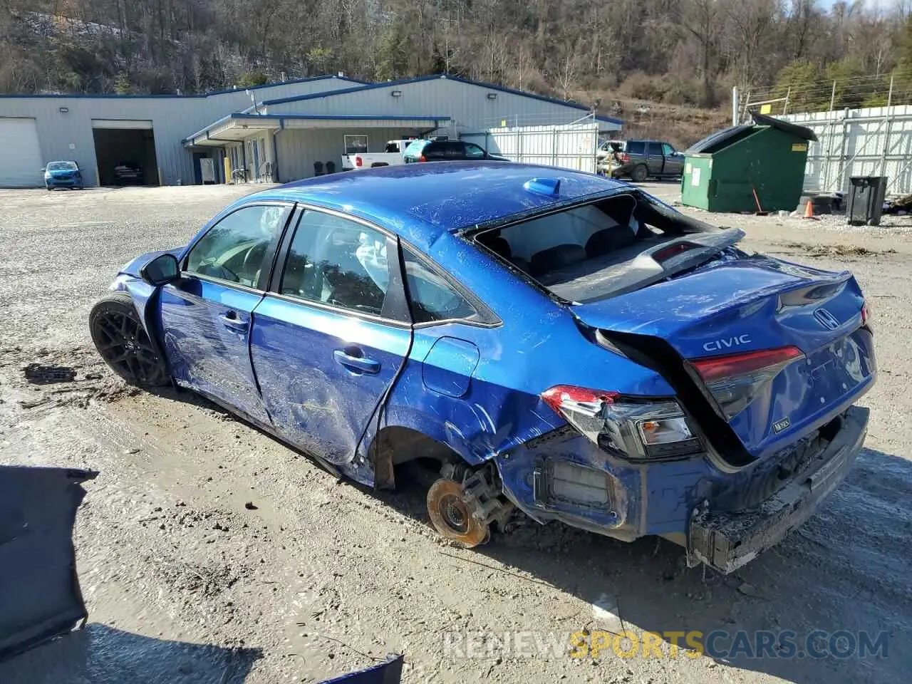 2 Photograph of a damaged car 2HGFE2F50RH576479 HONDA CIVIC 2024