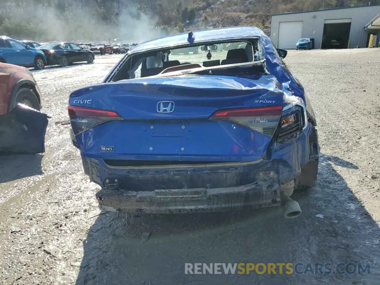 6 Photograph of a damaged car 2HGFE2F50RH576479 HONDA CIVIC 2024