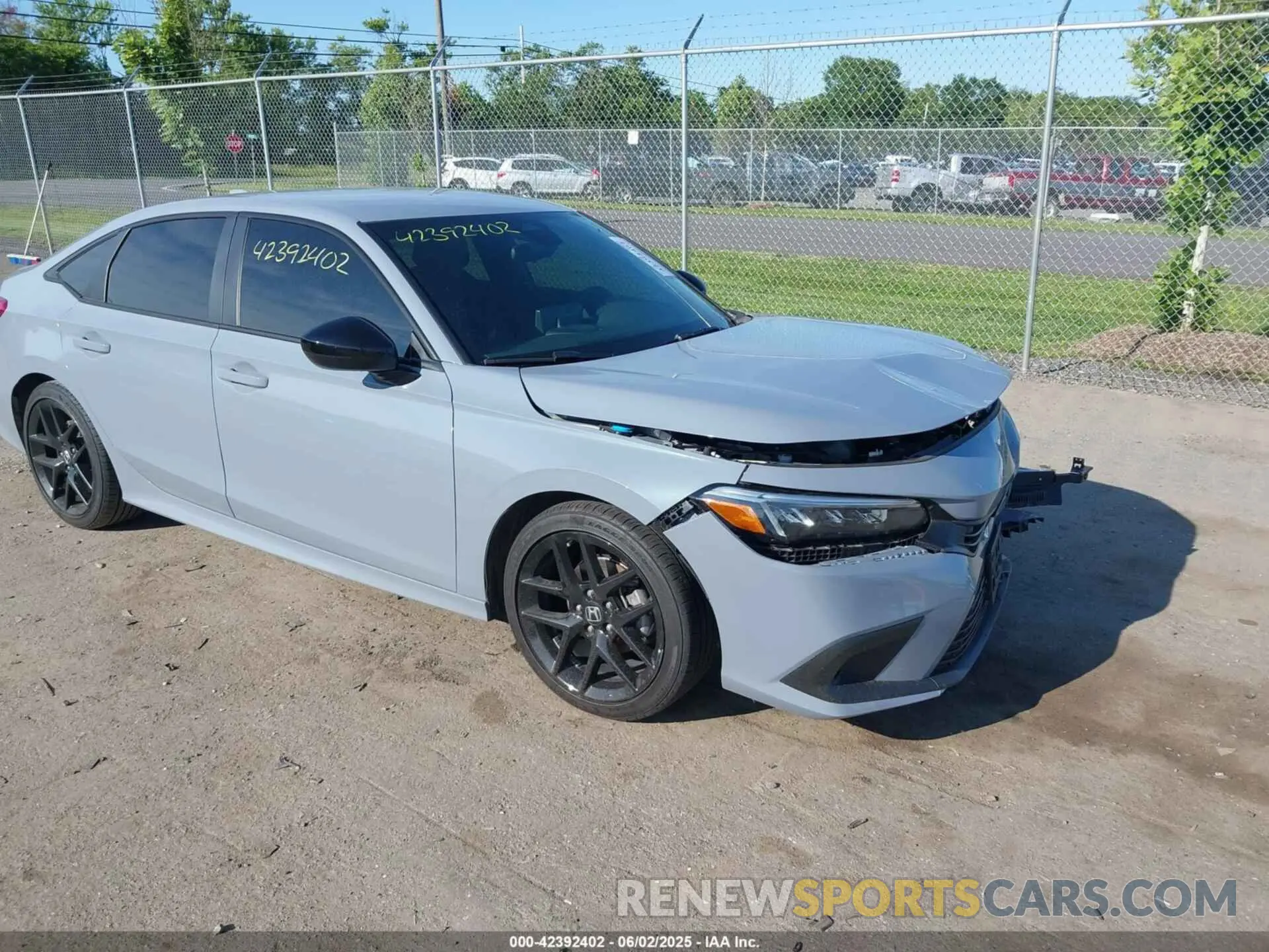1 Photograph of a damaged car 2HGFE2F50RH584632 HONDA CIVIC 2024