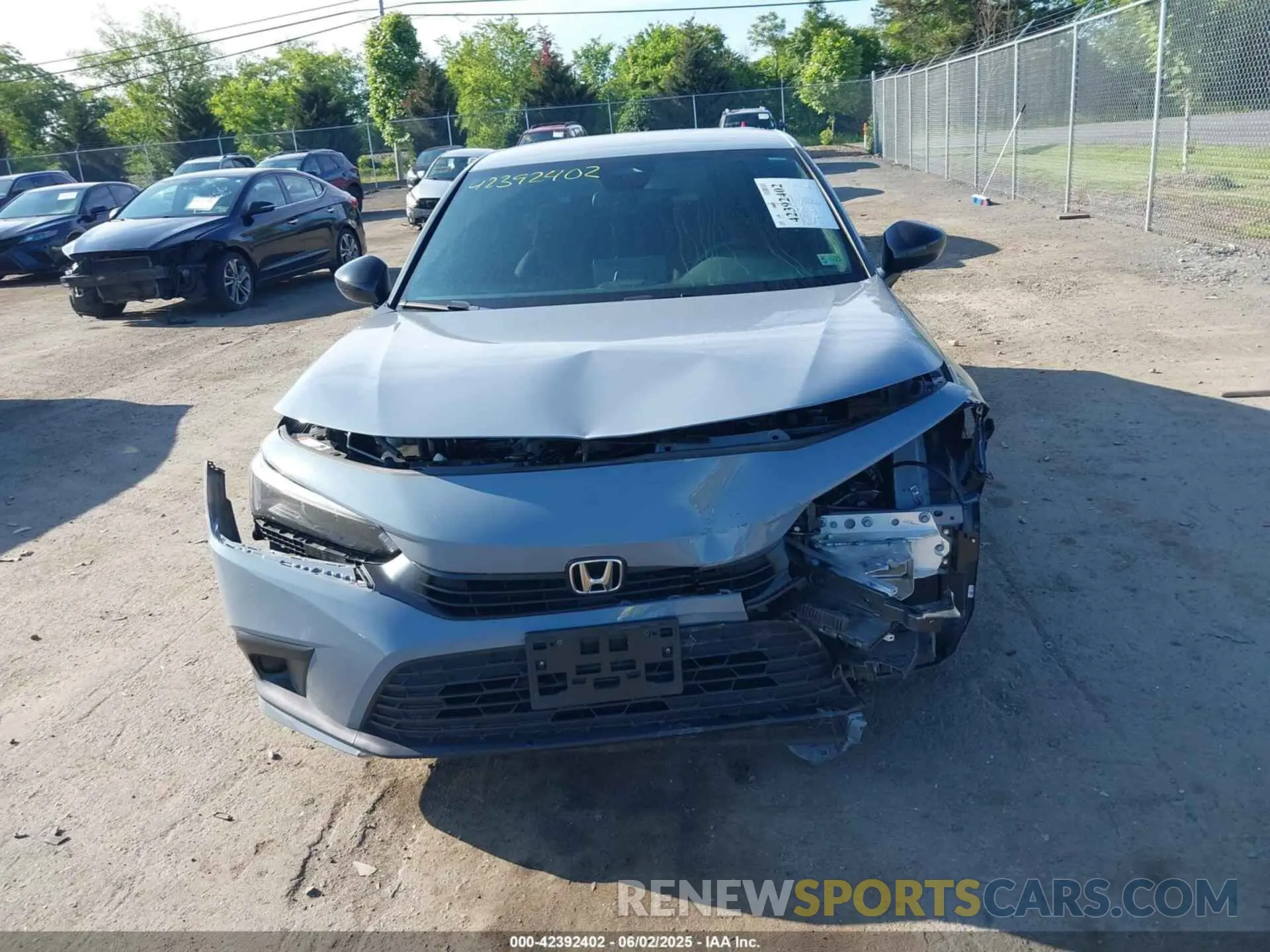 12 Photograph of a damaged car 2HGFE2F50RH584632 HONDA CIVIC 2024