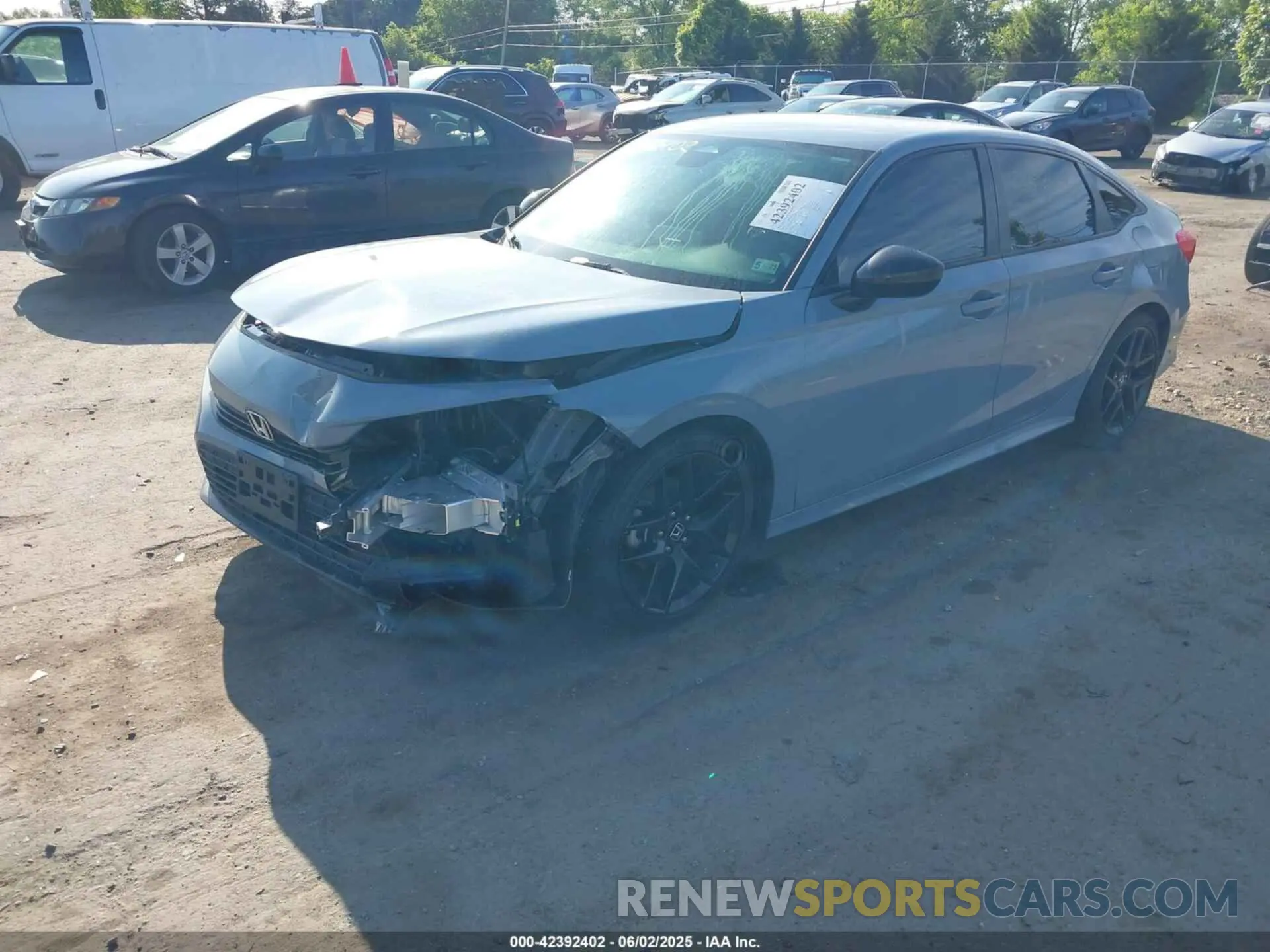 2 Photograph of a damaged car 2HGFE2F50RH584632 HONDA CIVIC 2024
