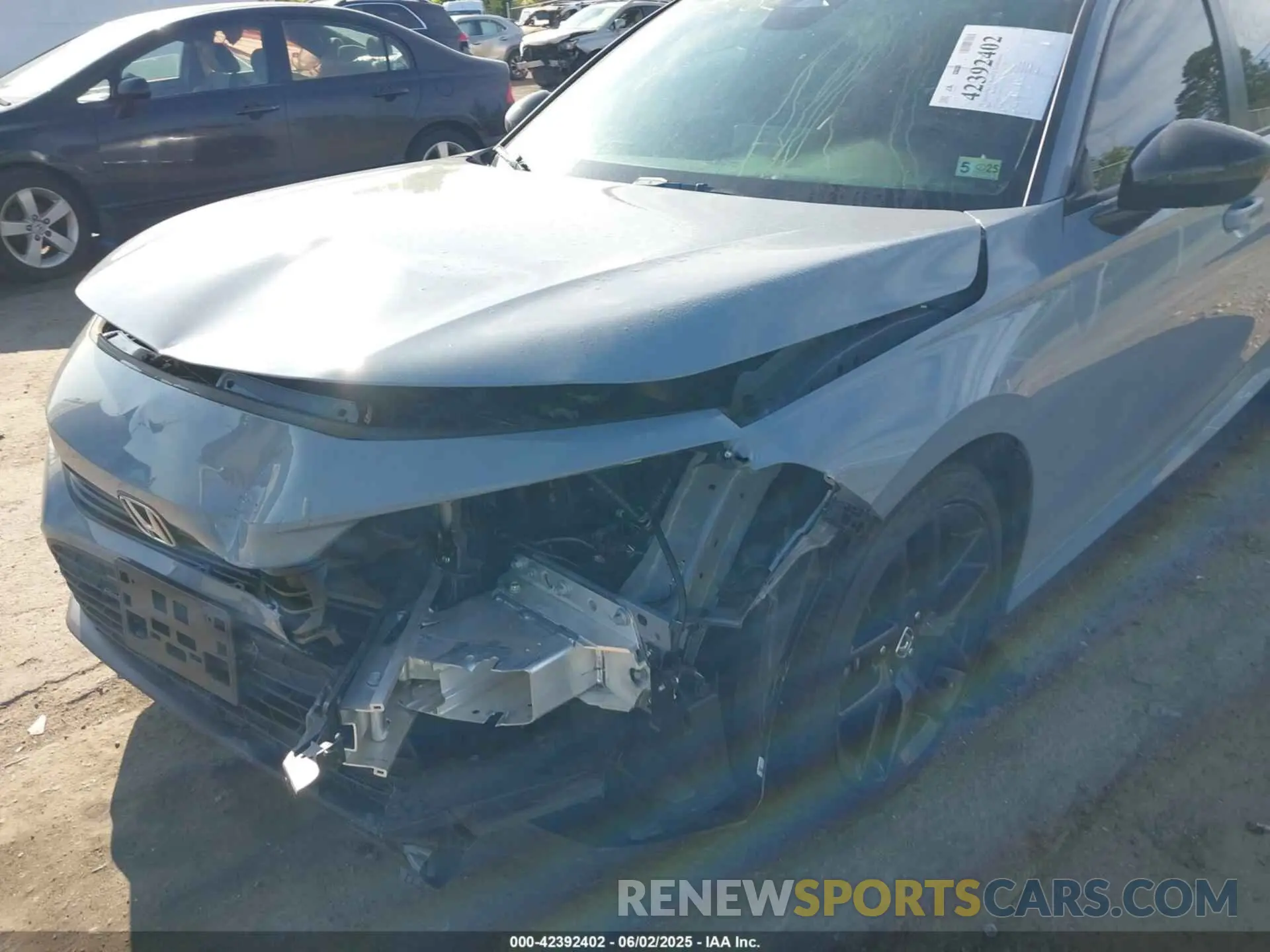 6 Photograph of a damaged car 2HGFE2F50RH584632 HONDA CIVIC 2024