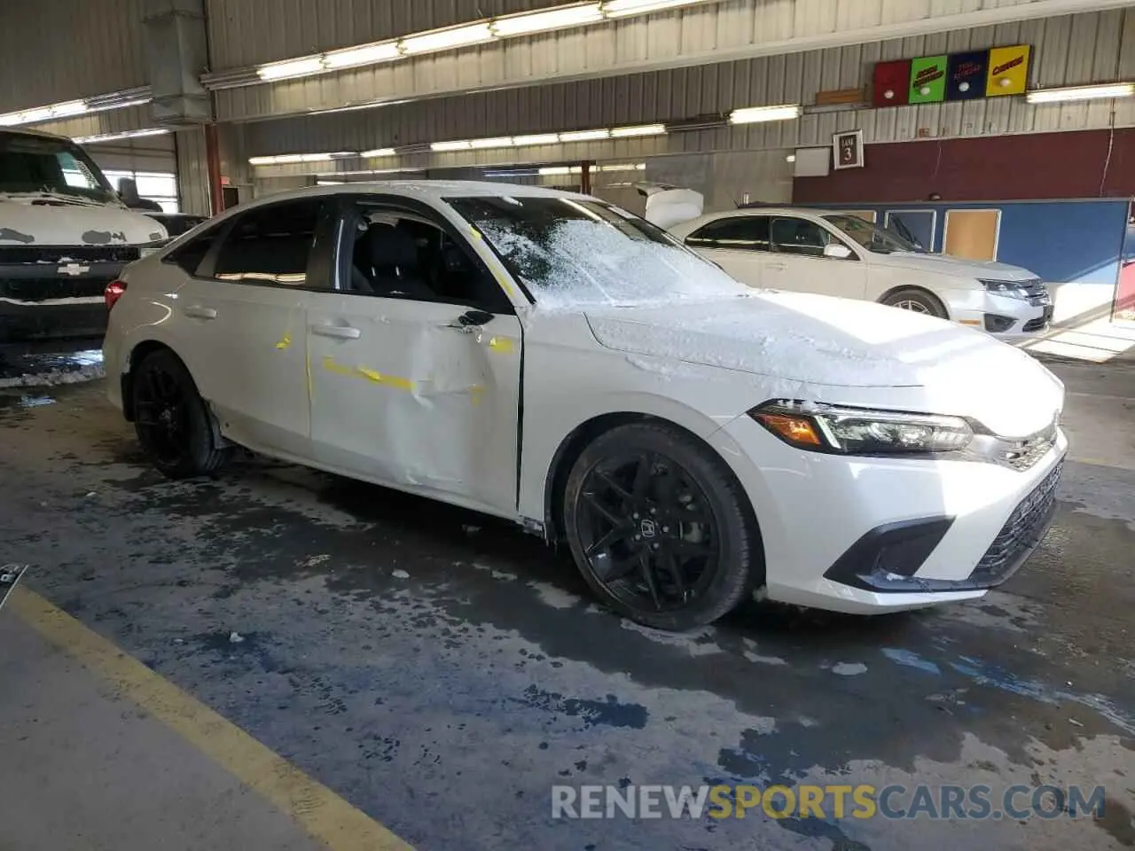 4 Photograph of a damaged car 2HGFE2F50RH589202 HONDA CIVIC 2024