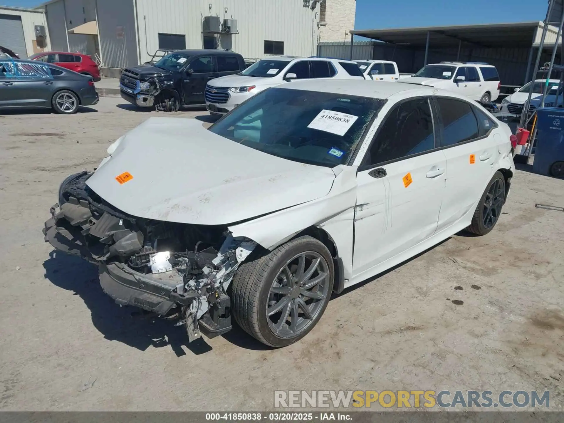 2 Photograph of a damaged car 2HGFE2F51RH500608 HONDA CIVIC 2024