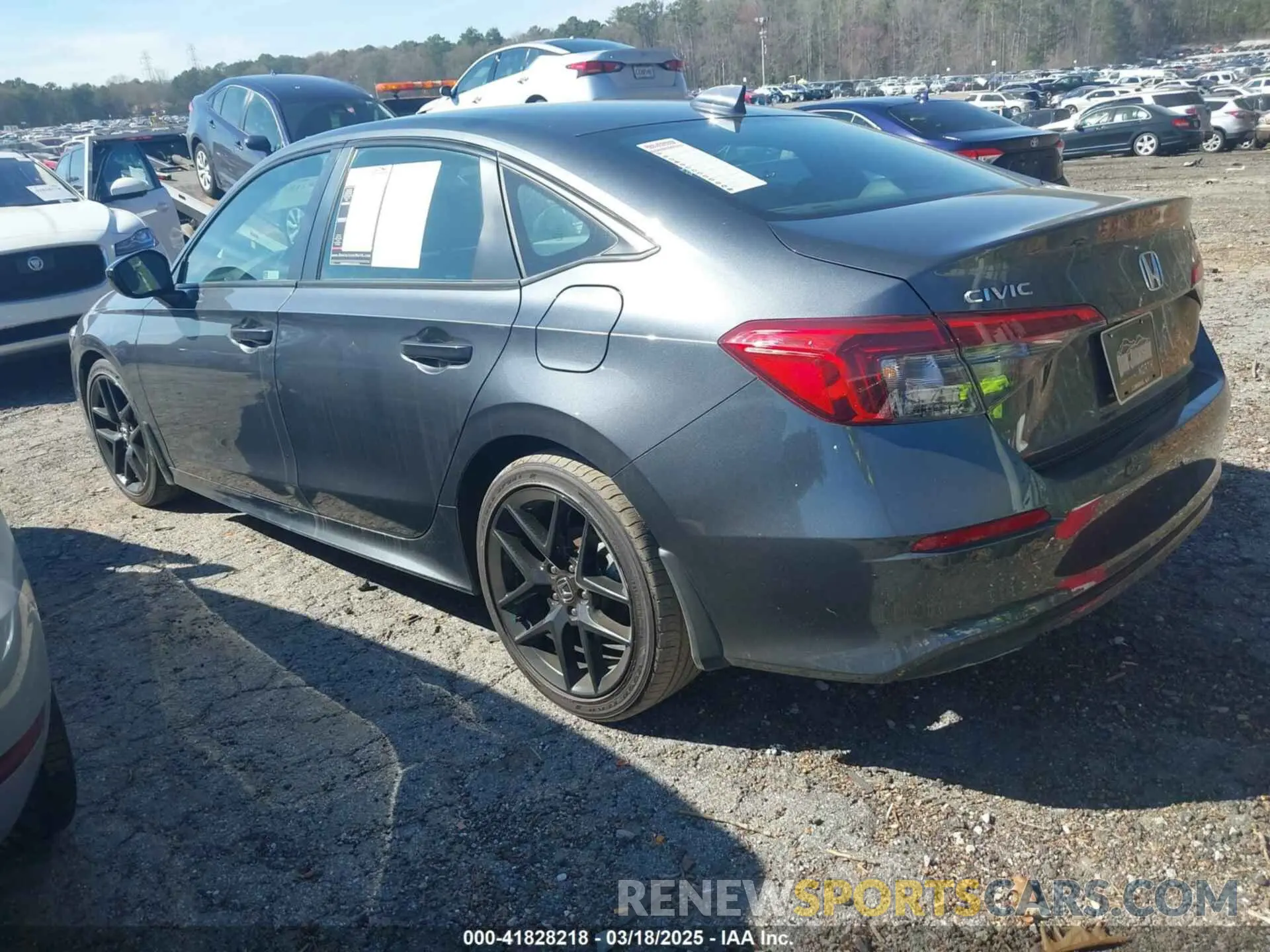 3 Photograph of a damaged car 2HGFE2F51RH501418 HONDA CIVIC 2024