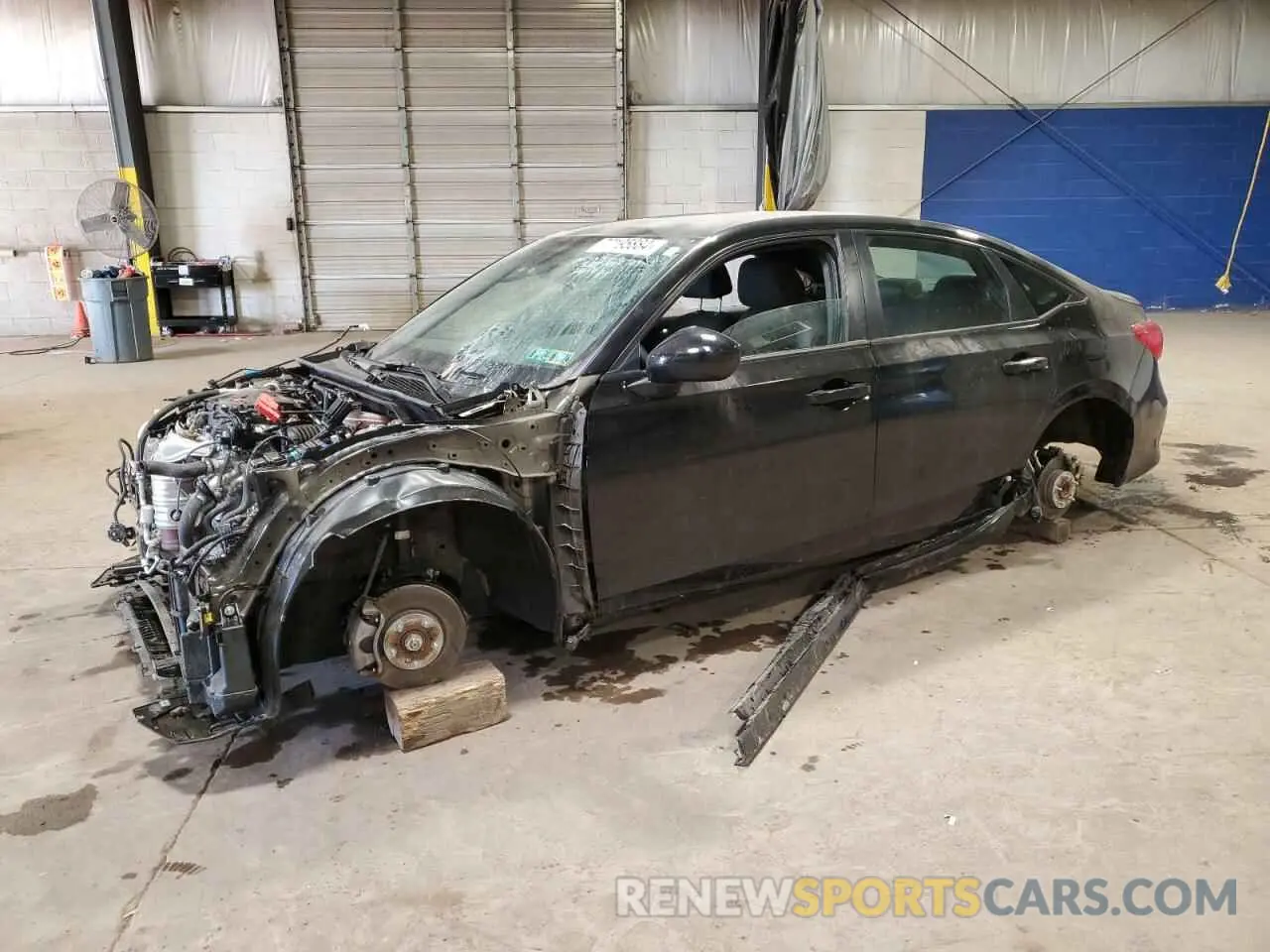 1 Photograph of a damaged car 2HGFE2F51RH504304 HONDA CIVIC 2024