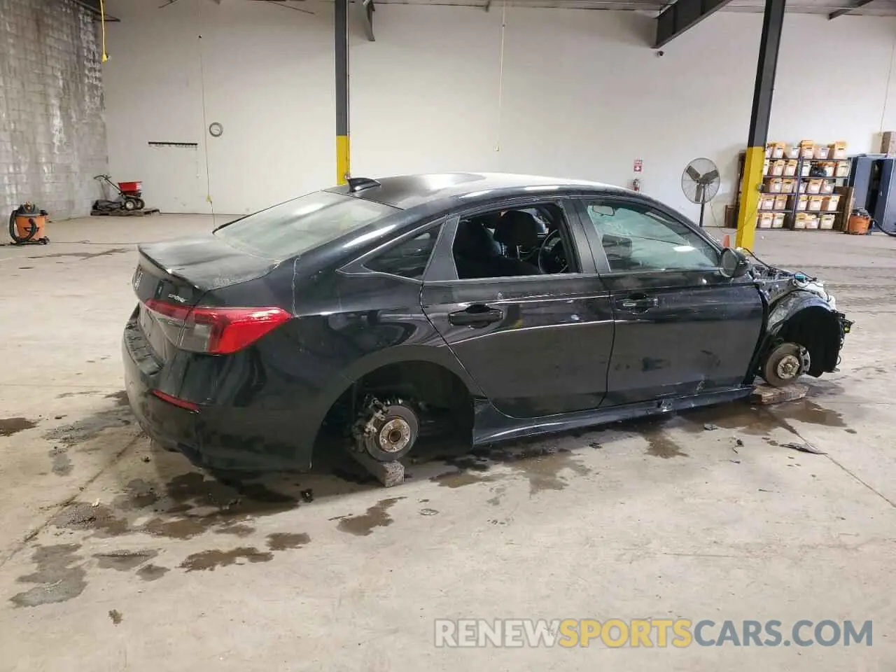 3 Photograph of a damaged car 2HGFE2F51RH504304 HONDA CIVIC 2024