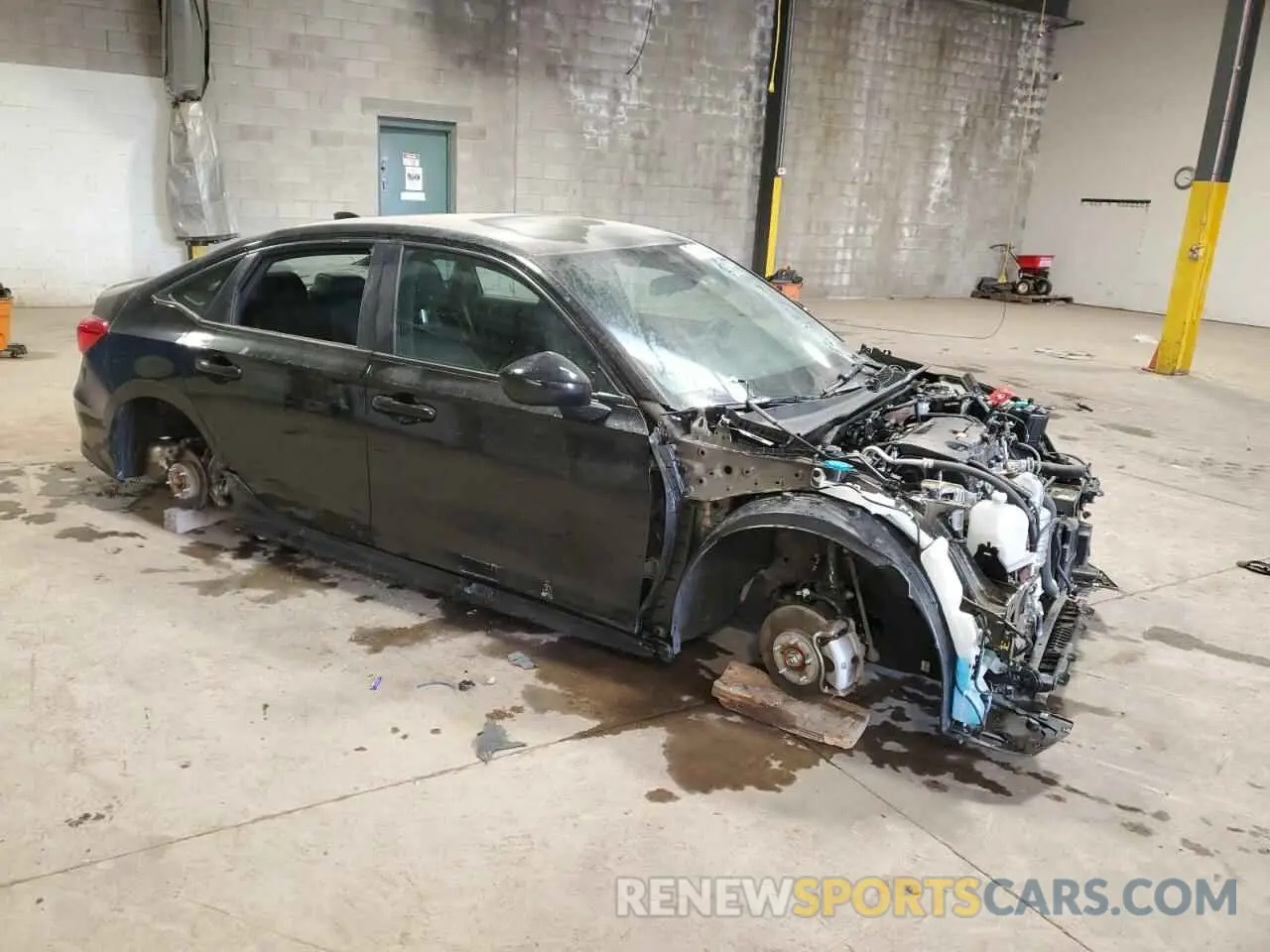 4 Photograph of a damaged car 2HGFE2F51RH504304 HONDA CIVIC 2024