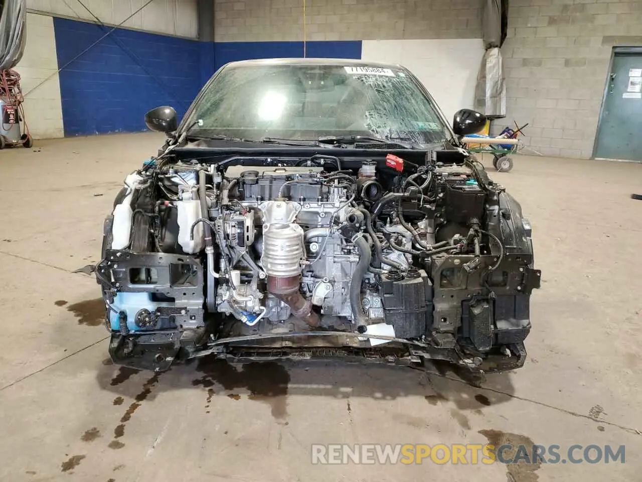 5 Photograph of a damaged car 2HGFE2F51RH504304 HONDA CIVIC 2024