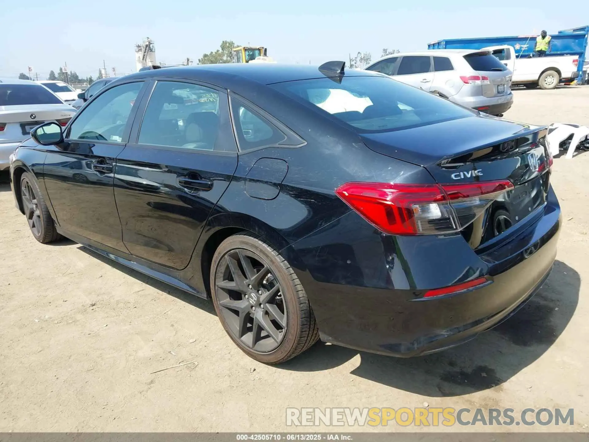 3 Photograph of a damaged car 2HGFE2F51RH512371 HONDA CIVIC 2024