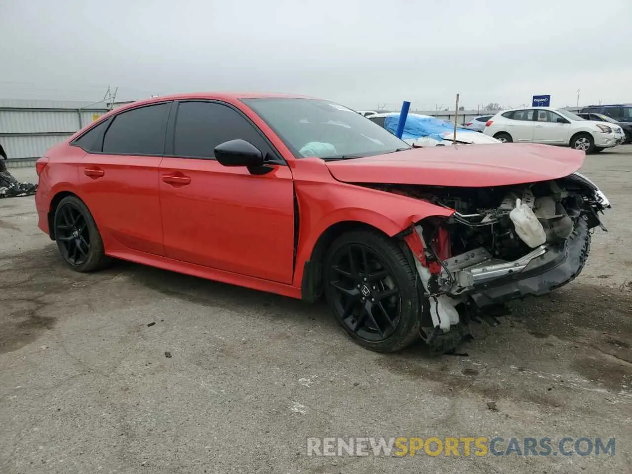 4 Photograph of a damaged car 2HGFE2F51RH513052 HONDA CIVIC 2024