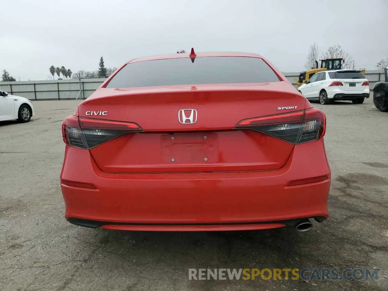 6 Photograph of a damaged car 2HGFE2F51RH513052 HONDA CIVIC 2024
