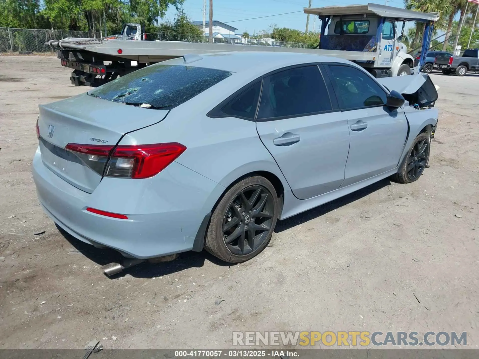 4 Photograph of a damaged car 2HGFE2F51RH514766 HONDA CIVIC 2024