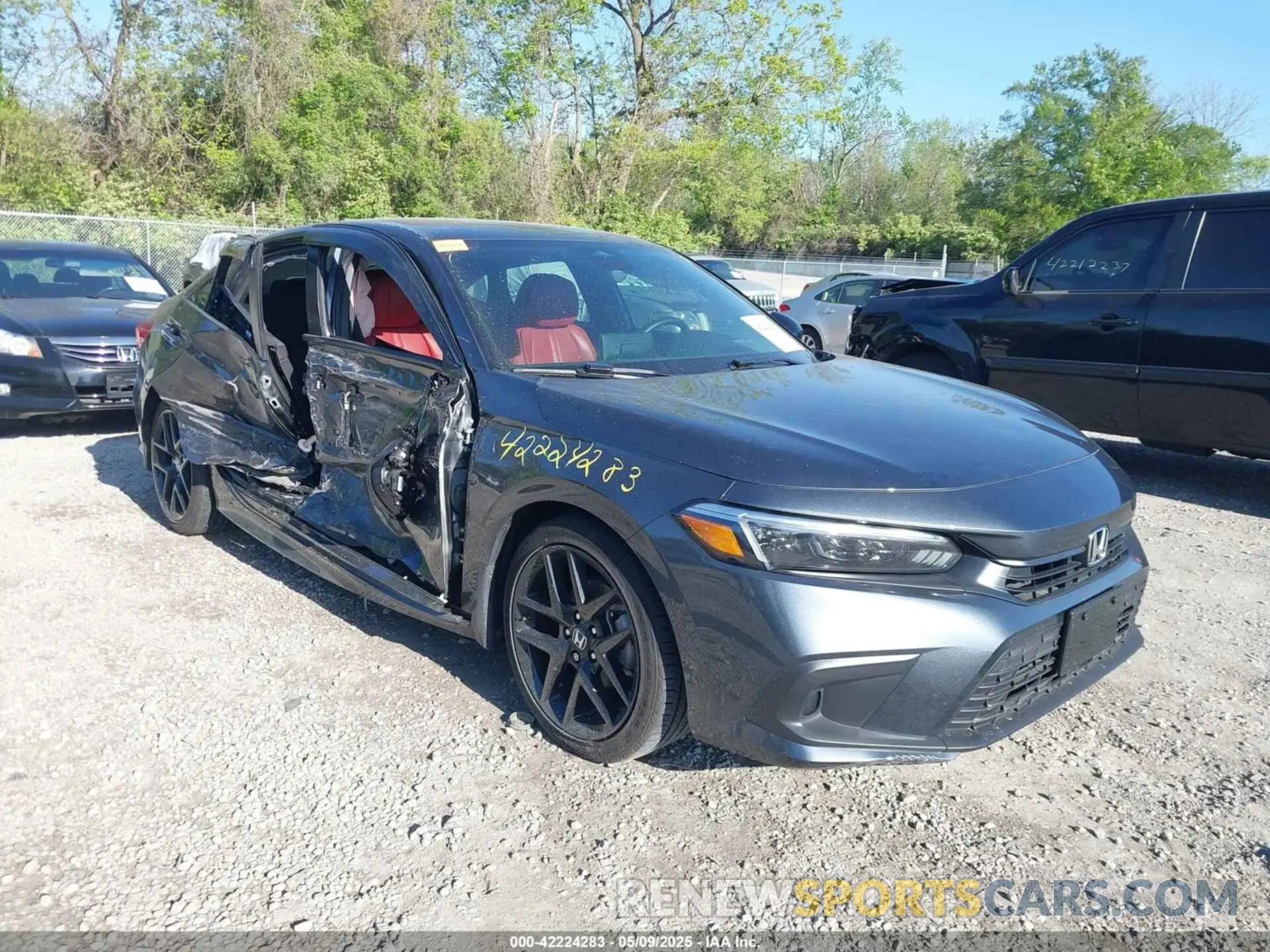 1 Photograph of a damaged car 2HGFE2F51RH518798 HONDA CIVIC 2024