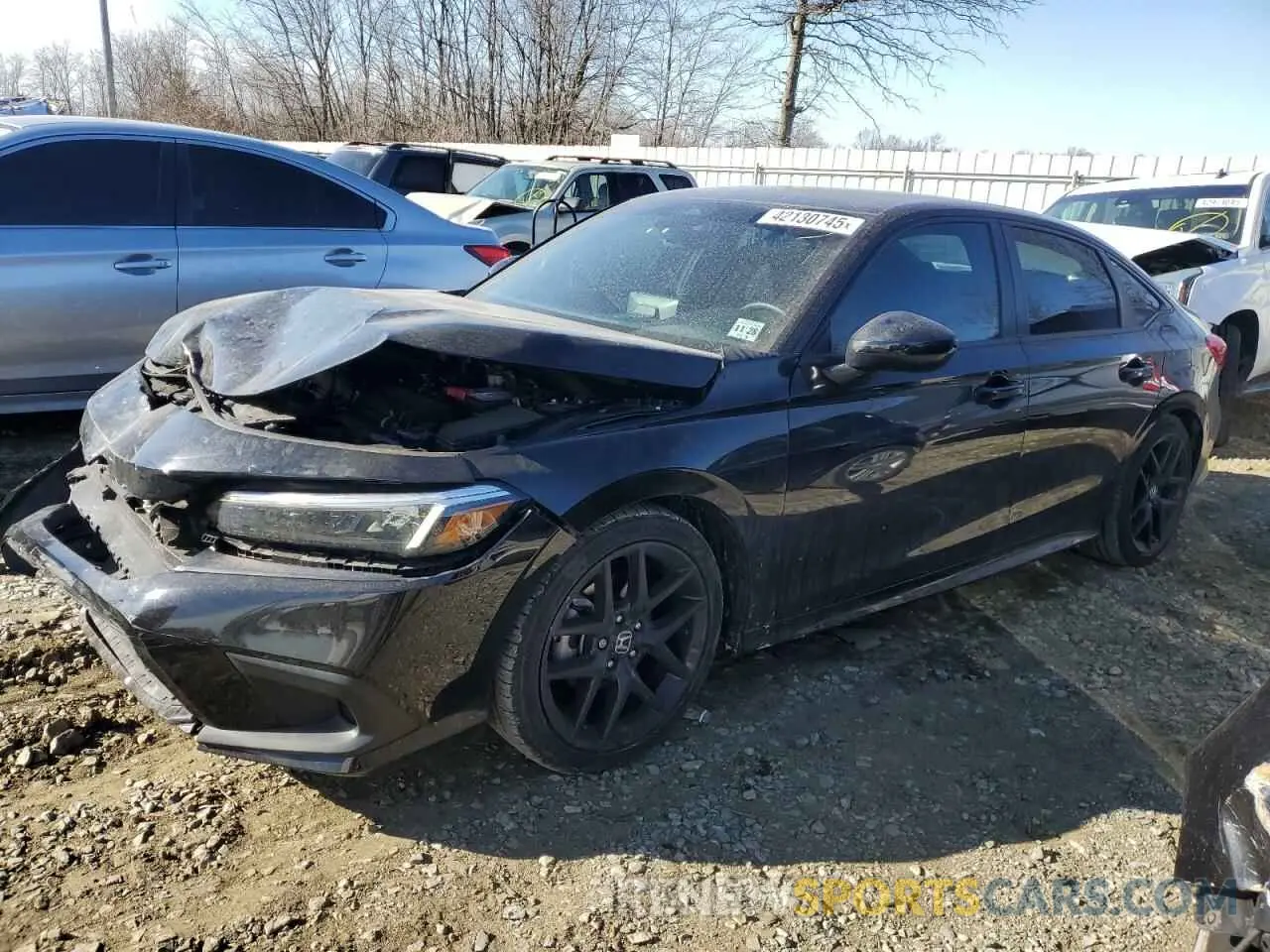 1 Photograph of a damaged car 2HGFE2F51RH519868 HONDA CIVIC 2024