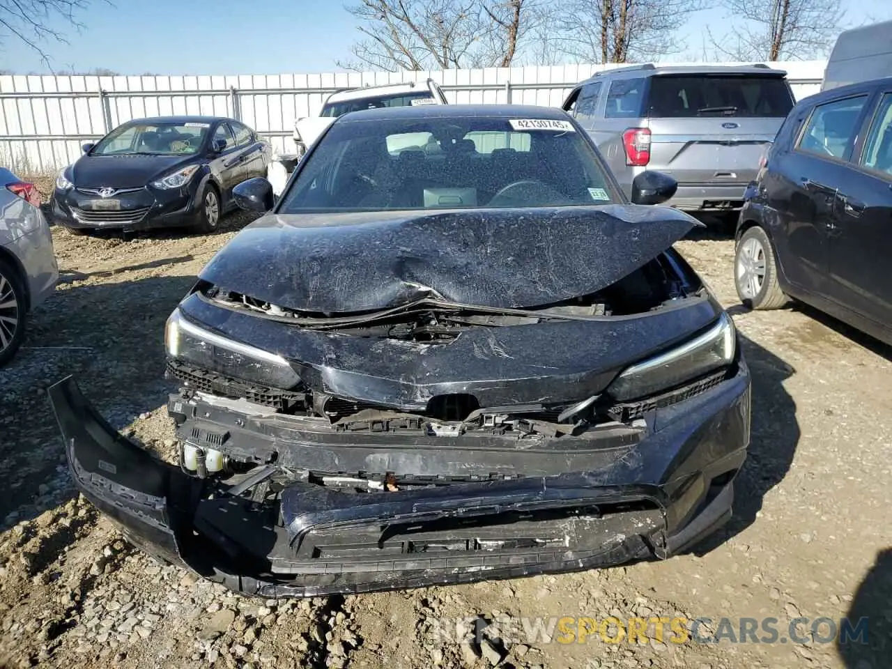 5 Photograph of a damaged car 2HGFE2F51RH519868 HONDA CIVIC 2024