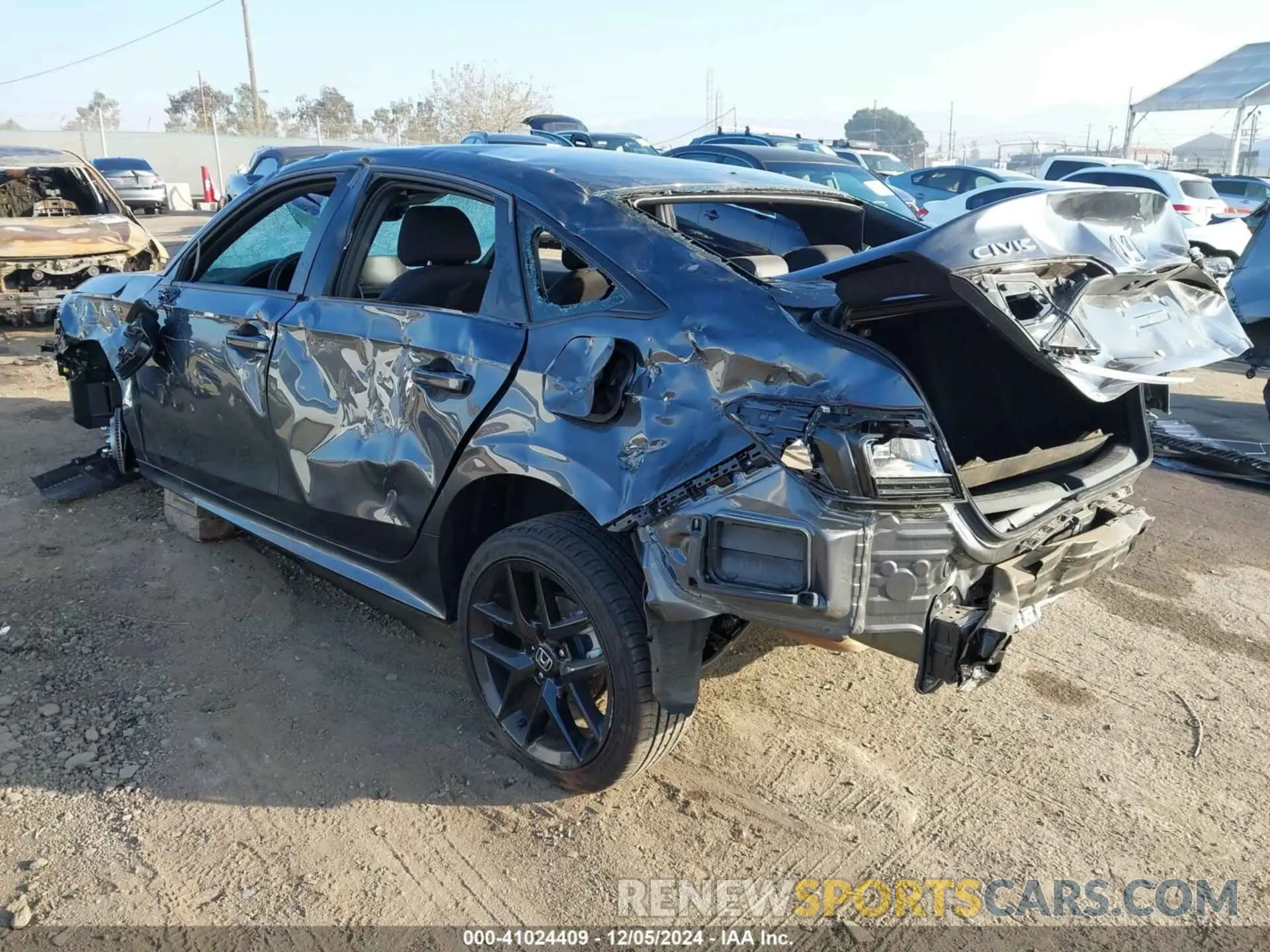 3 Photograph of a damaged car 2HGFE2F51RH527517 HONDA CIVIC 2024