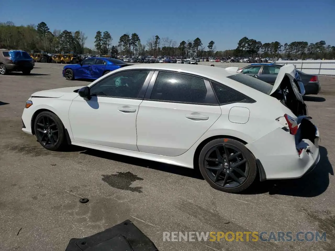 2 Photograph of a damaged car 2HGFE2F51RH536296 HONDA CIVIC 2024