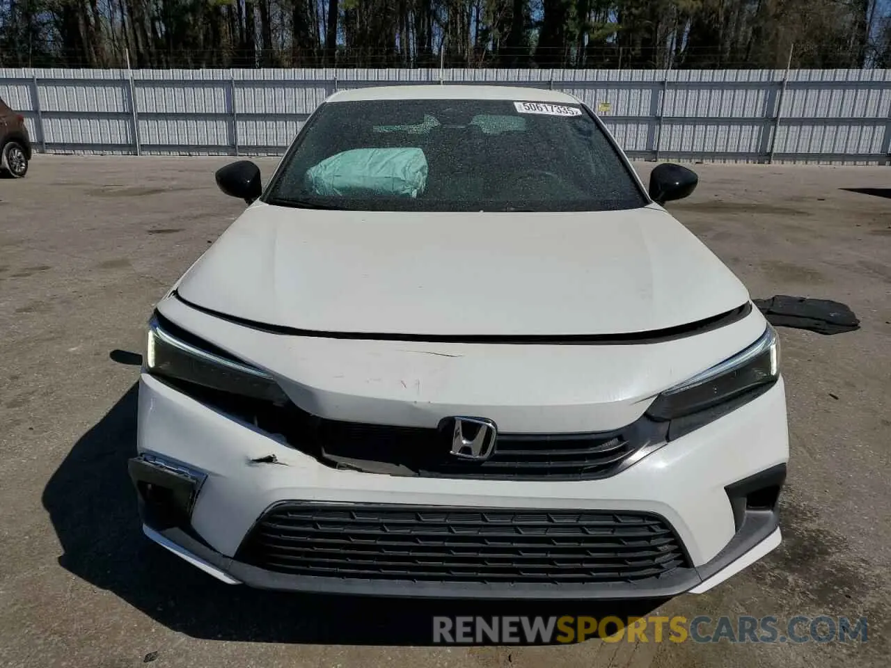 5 Photograph of a damaged car 2HGFE2F51RH536296 HONDA CIVIC 2024