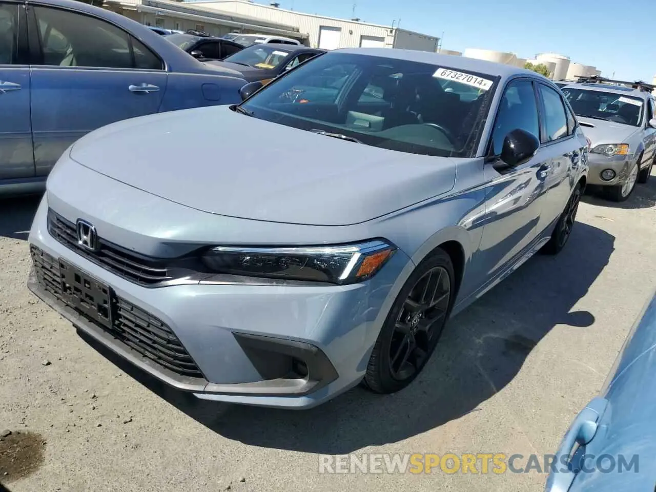 1 Photograph of a damaged car 2HGFE2F51RH541899 HONDA CIVIC 2024