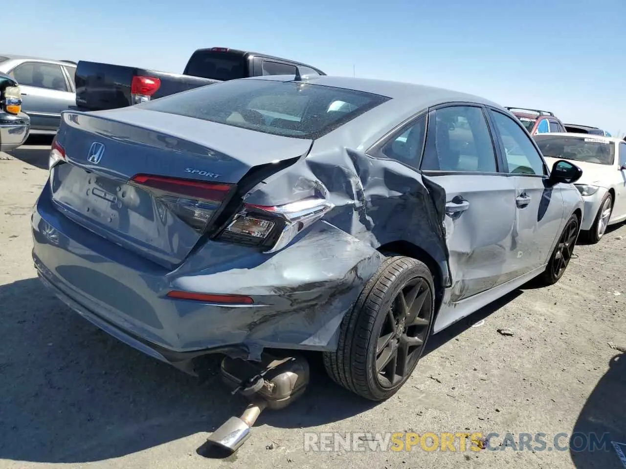 3 Photograph of a damaged car 2HGFE2F51RH541899 HONDA CIVIC 2024