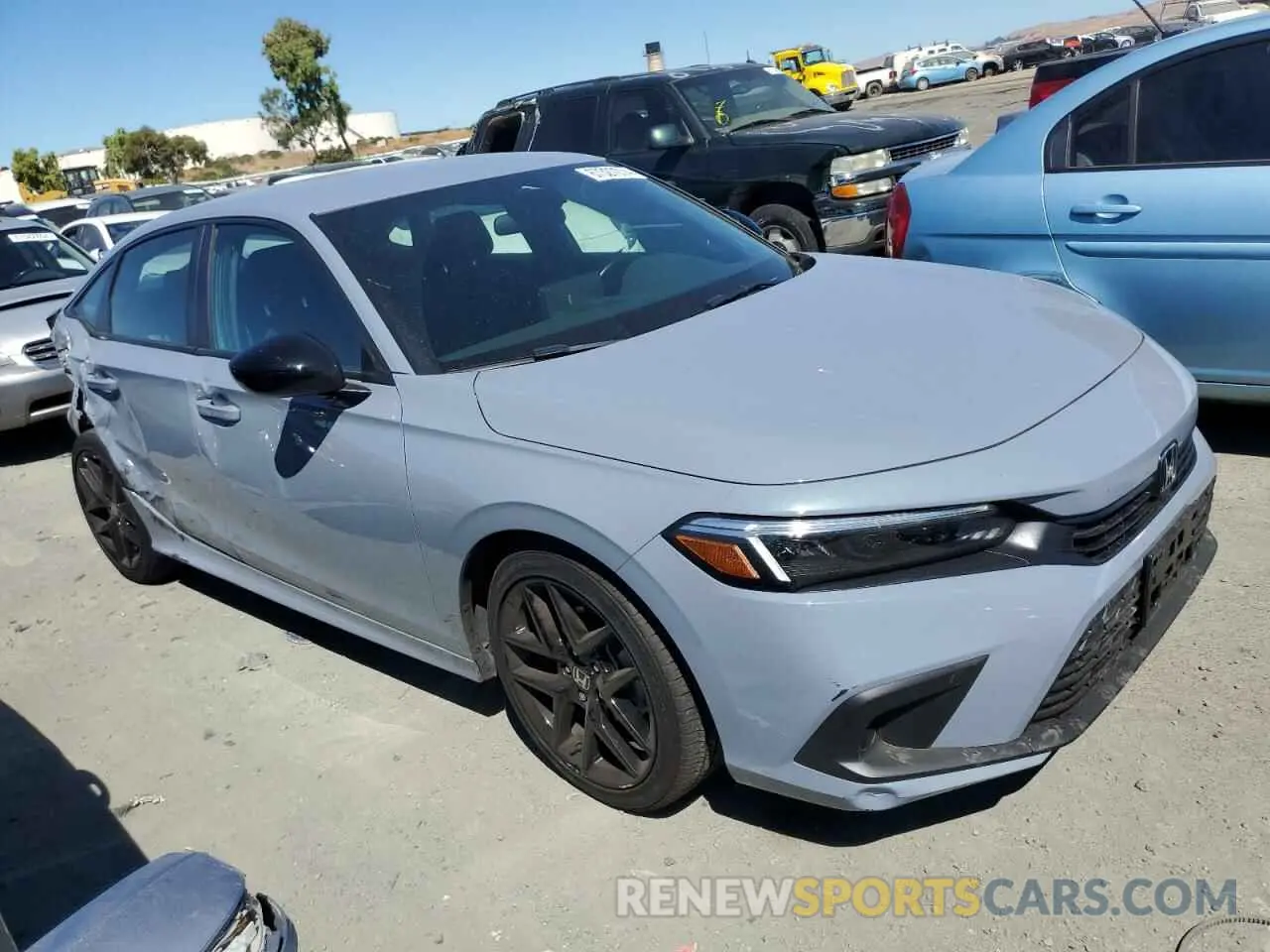 4 Photograph of a damaged car 2HGFE2F51RH541899 HONDA CIVIC 2024