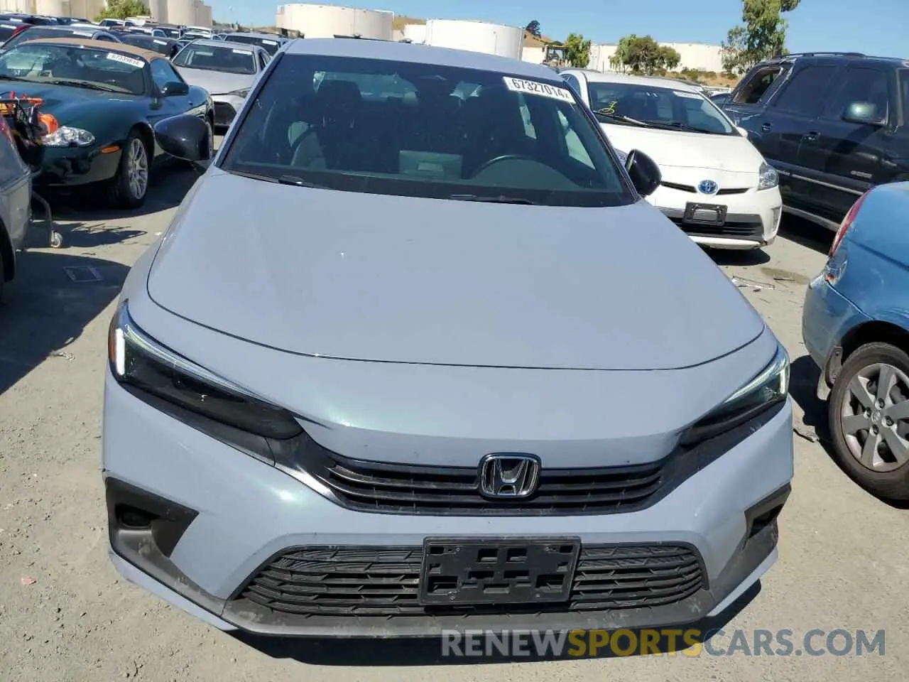5 Photograph of a damaged car 2HGFE2F51RH541899 HONDA CIVIC 2024