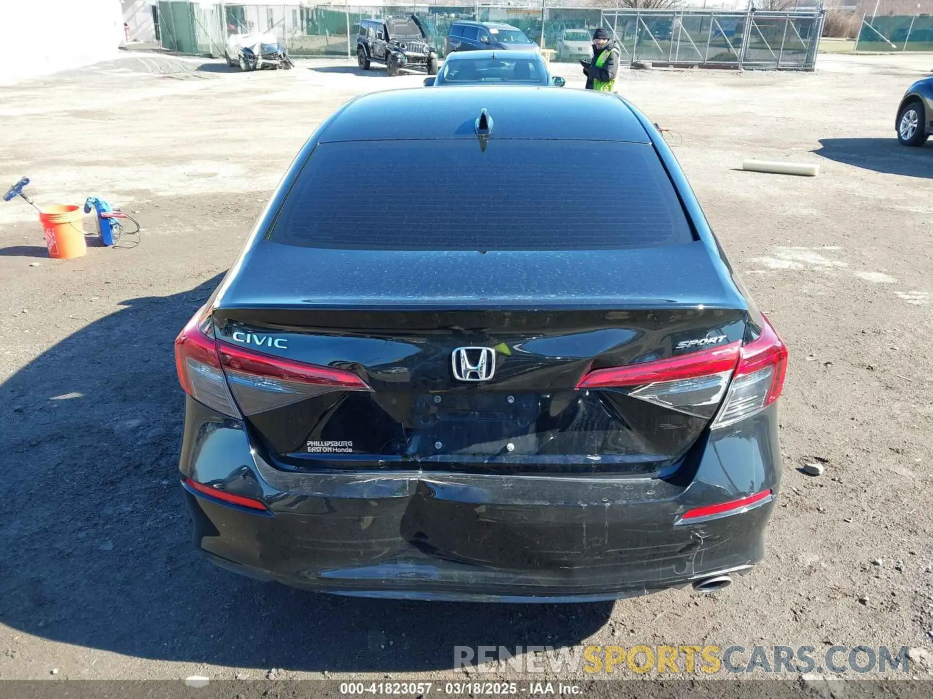 16 Photograph of a damaged car 2HGFE2F51RH545984 HONDA CIVIC 2024