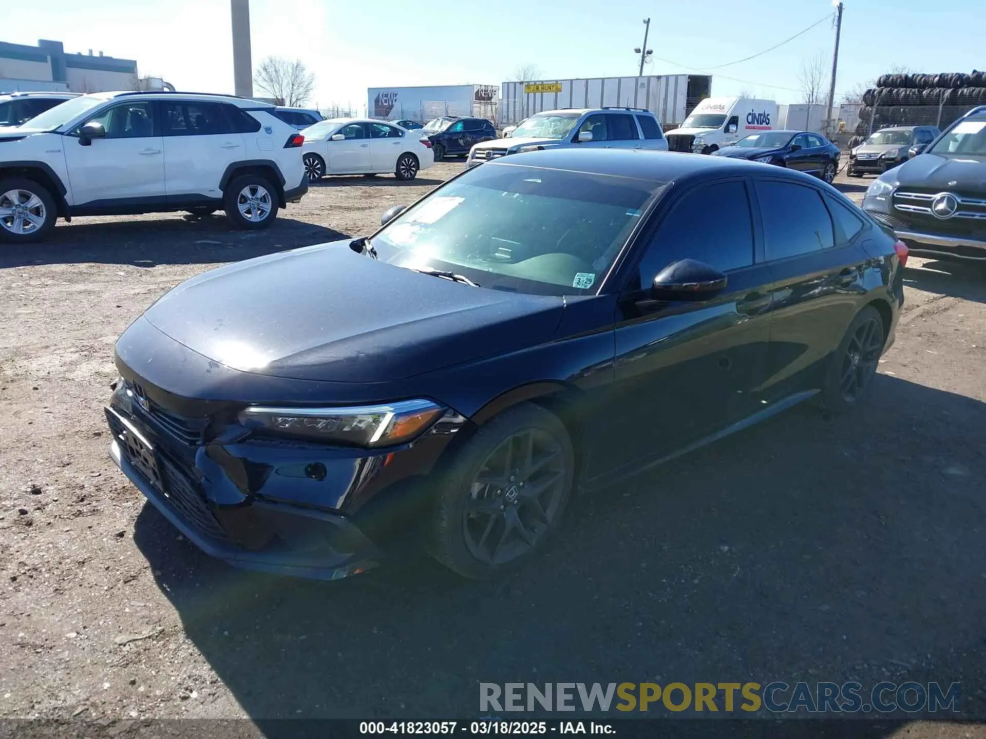 2 Photograph of a damaged car 2HGFE2F51RH545984 HONDA CIVIC 2024